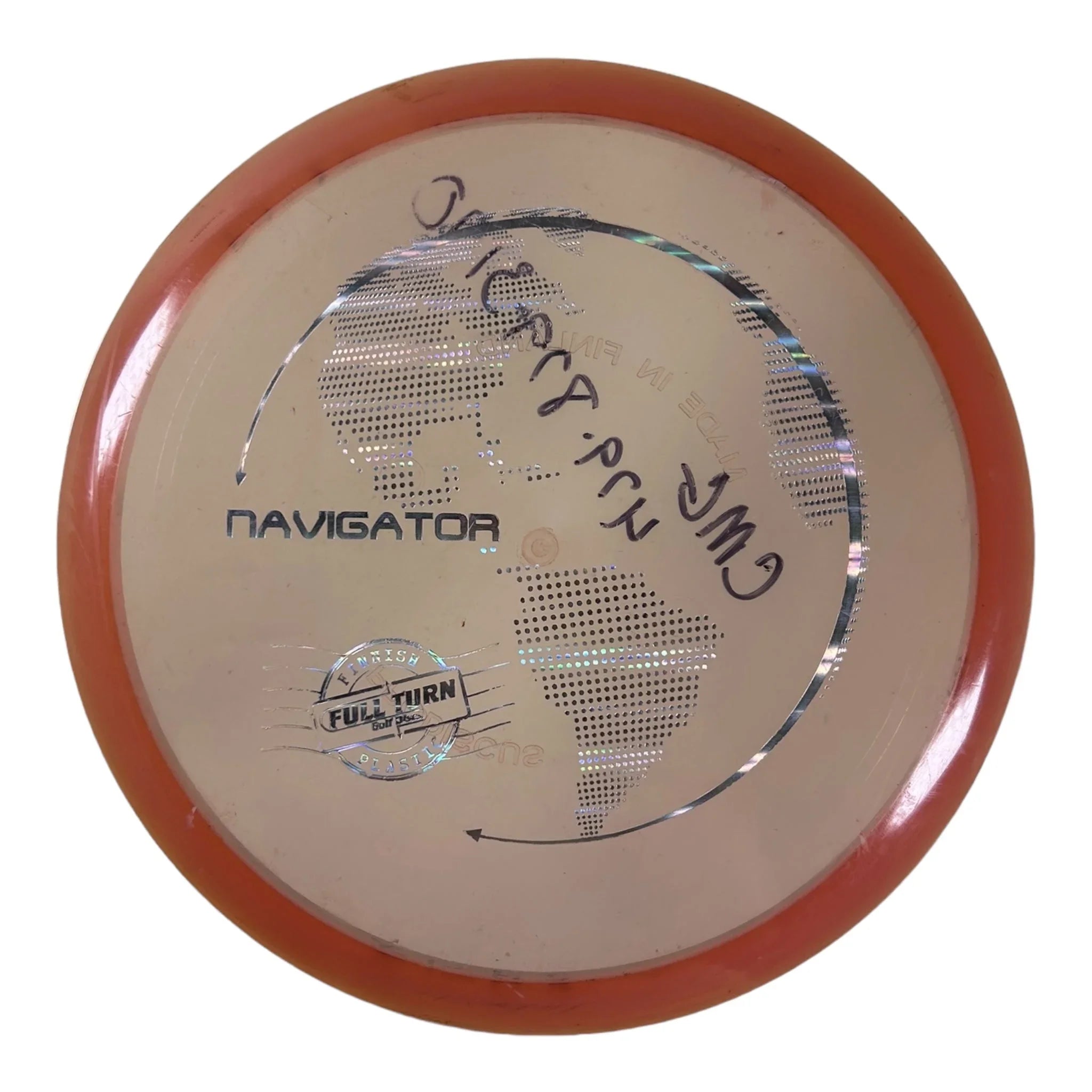Full Turn Navigator - Used Excellent | Priority | Peach/Holo 179g Disc Golf
