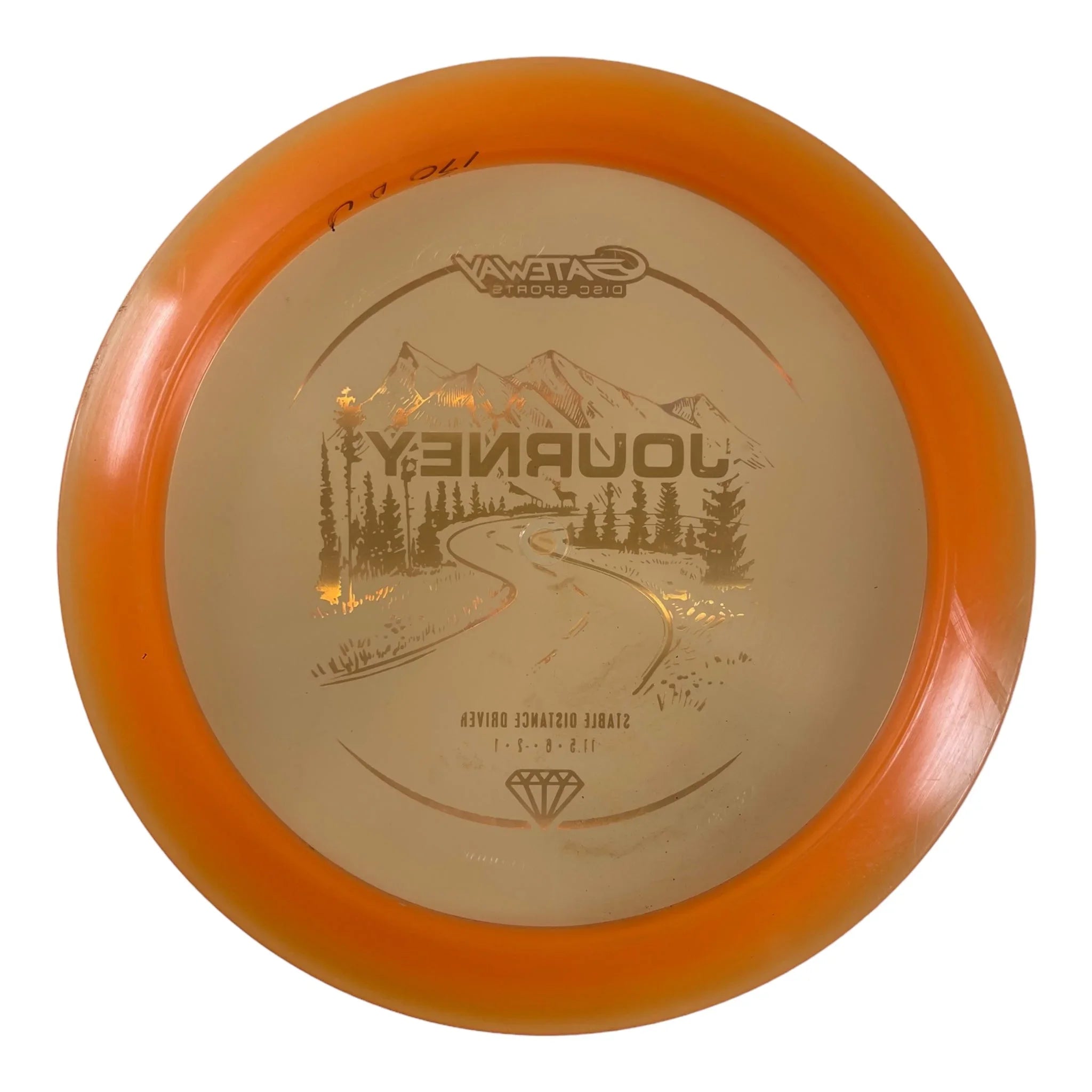 Gateway Disc Sports Journey - Used Like New | Diamond | Orange/Holo 170g Disc Golf