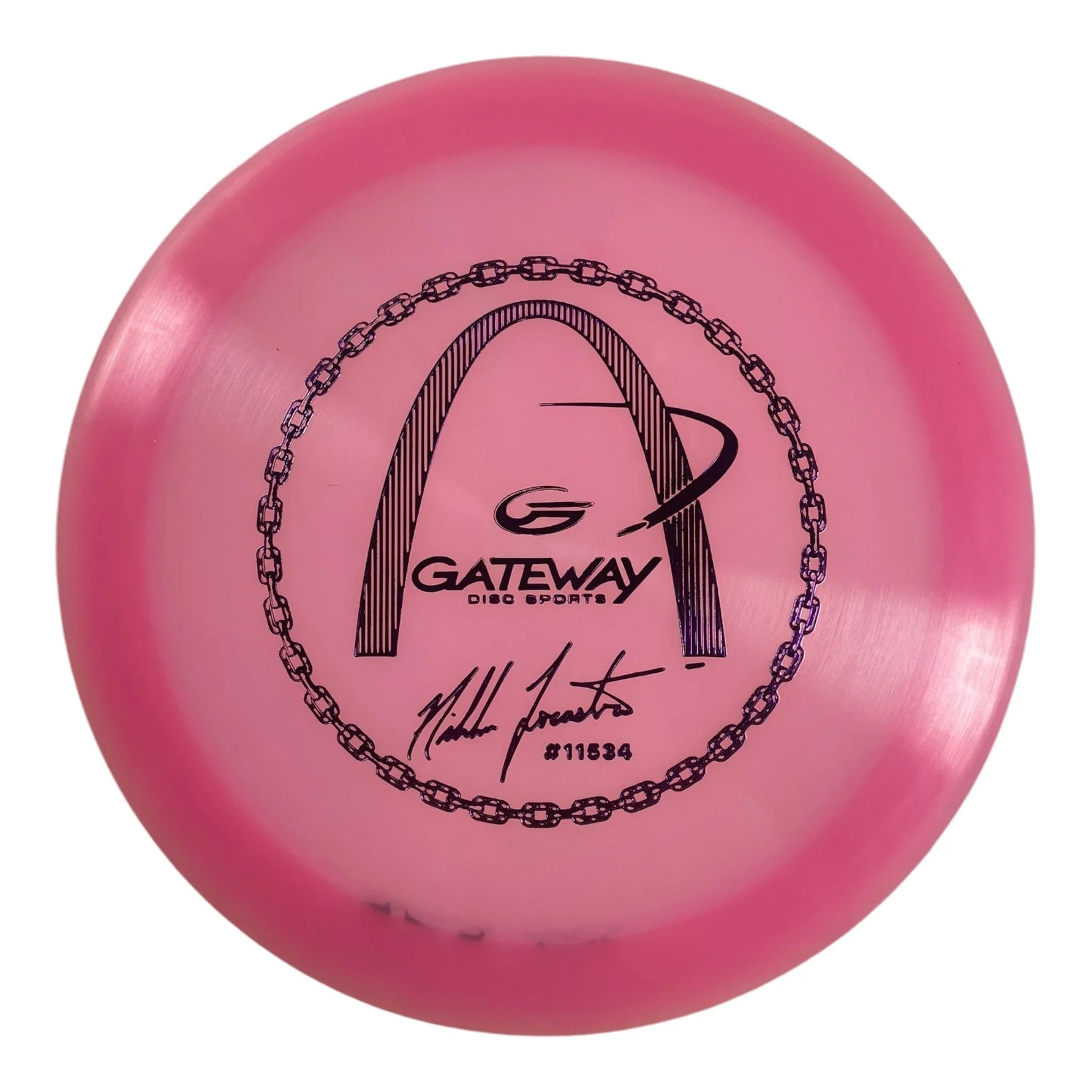 Gateway Disc Sports Spirit | Diamond | Pink/Purple 176g (Nikko Locastro) Disc Golf