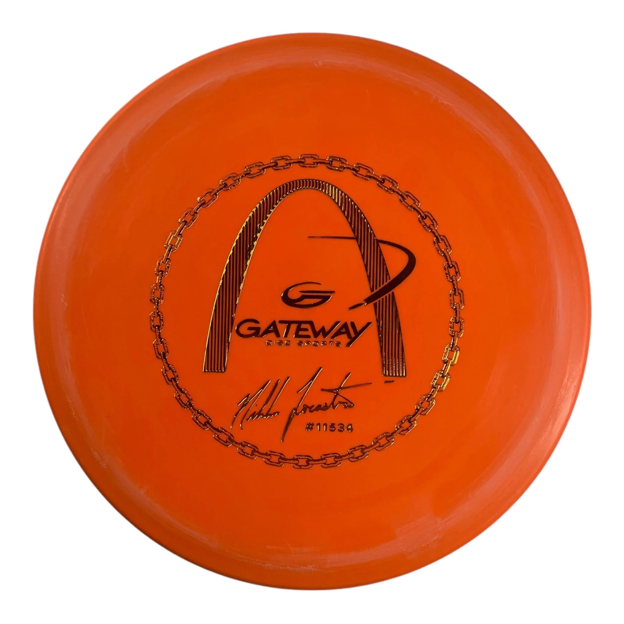 Gateway Disc Sports Warrior | Suregrip | Orange/Orange 175g (Nikko Locastro) Disc Golf