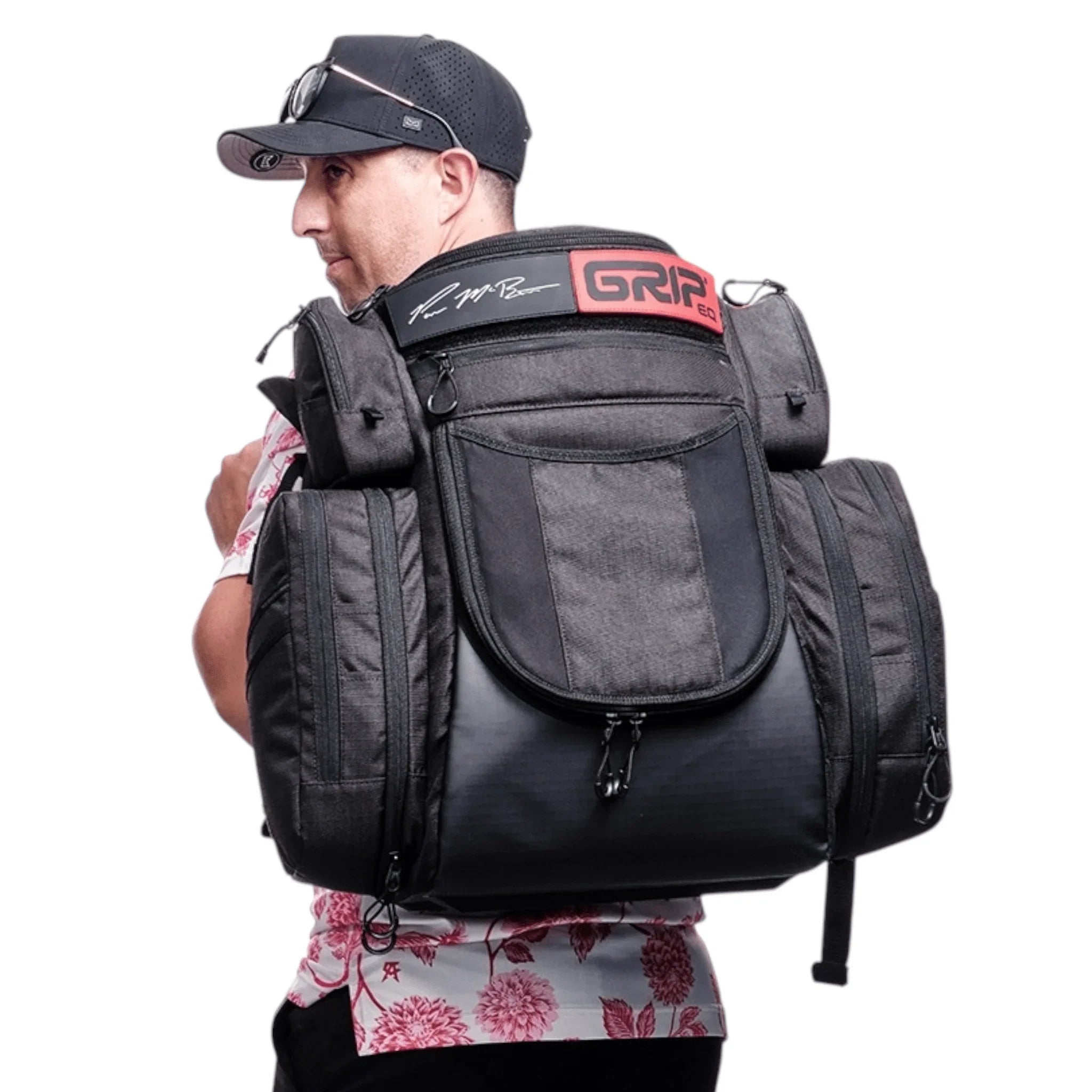 GRIPeq Discraft Paul McBeth GRIP MB - PX1 Backpack - Disc Golf Bag Disc Golf