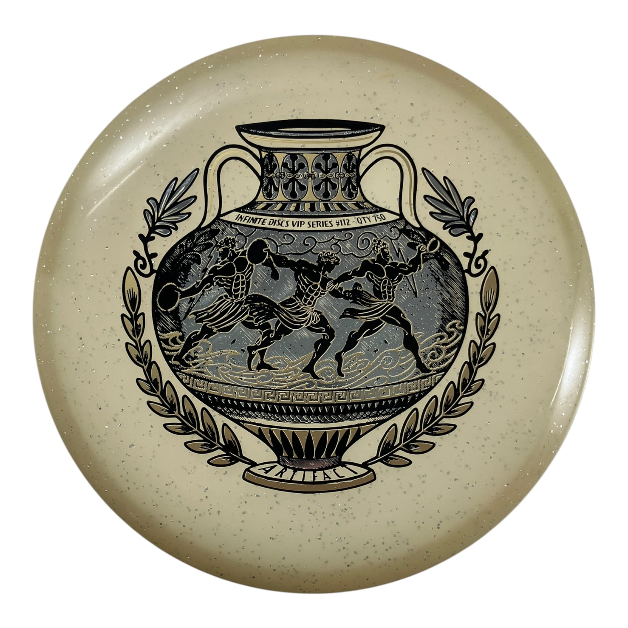 Infinite Discs Artifact - Used Like New | Metal Flake Glow C-Line | Neon/Gold 173g (
