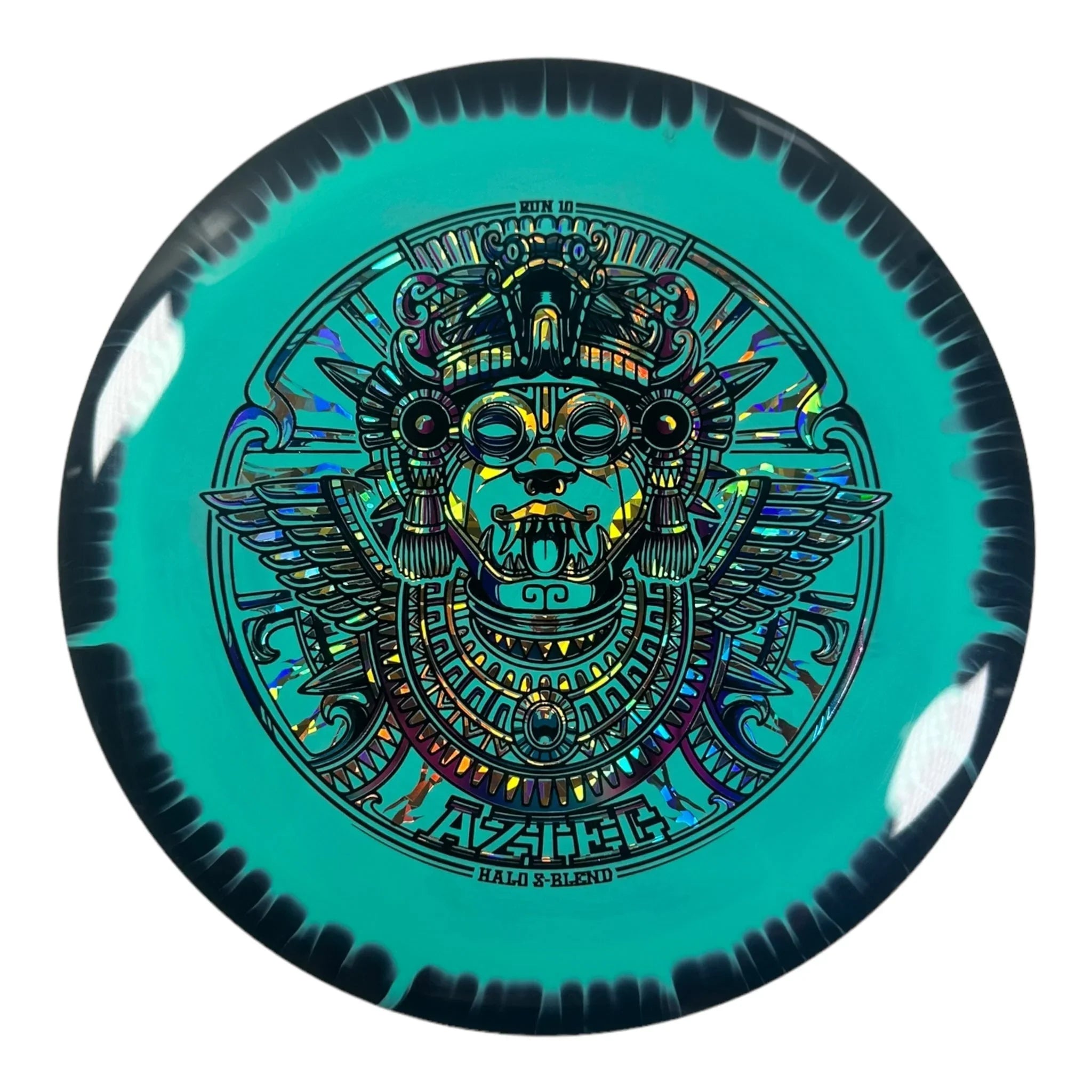 Infinite Discs Aztec | Halo S - Blend | Black/Sunset 173g Disc Golf