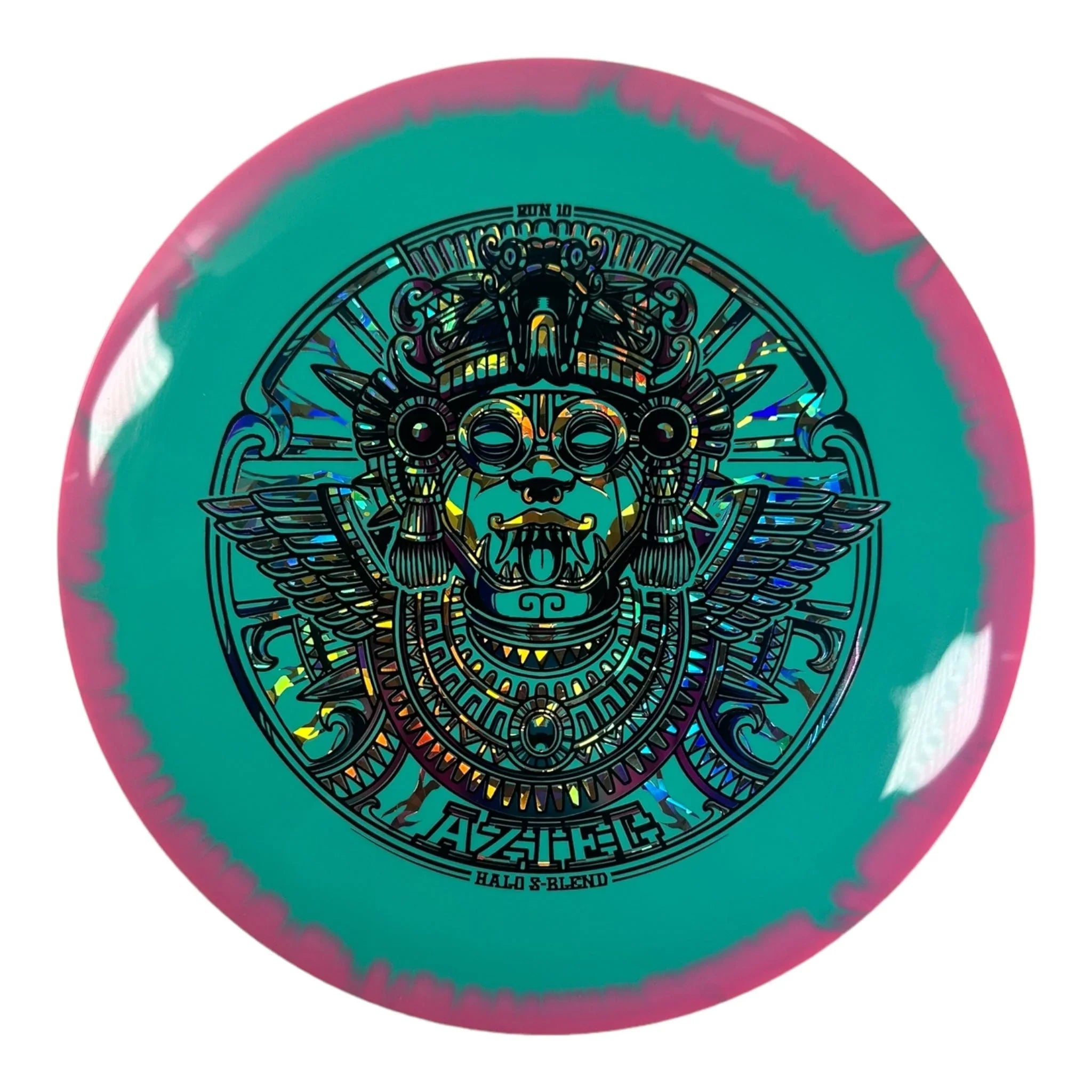 Infinite Discs Aztec | Halo S - Blend | Pink/Sunset 173g Disc Golf