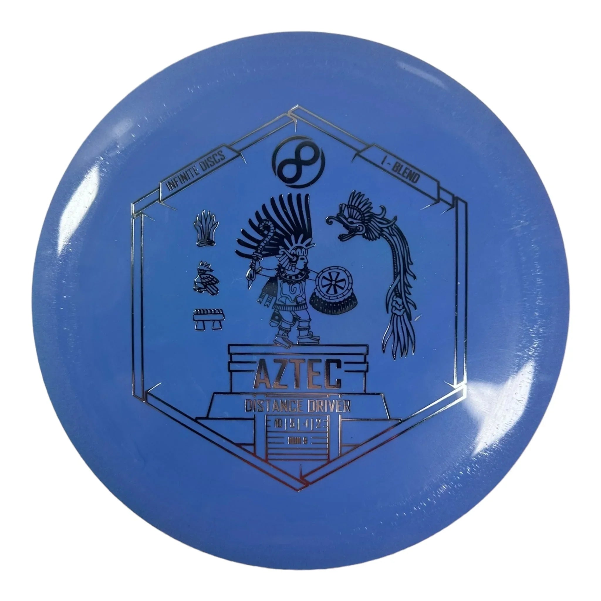 Infinite Discs Aztec | I - Blend | Blue/Silver 171 - 172g Disc Golf