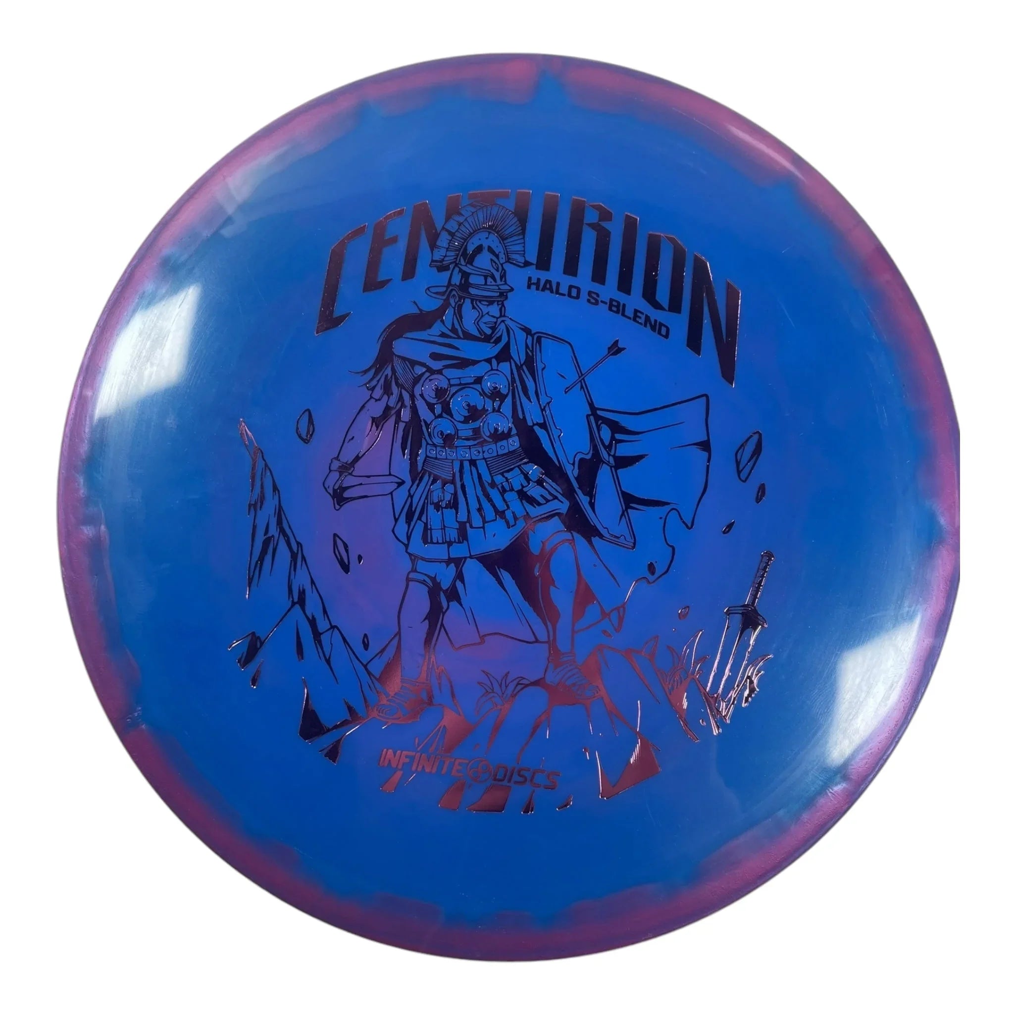 Infinite Discs Centurion | Halo S - Blend | Blue/Pink 175g Disc Golf
