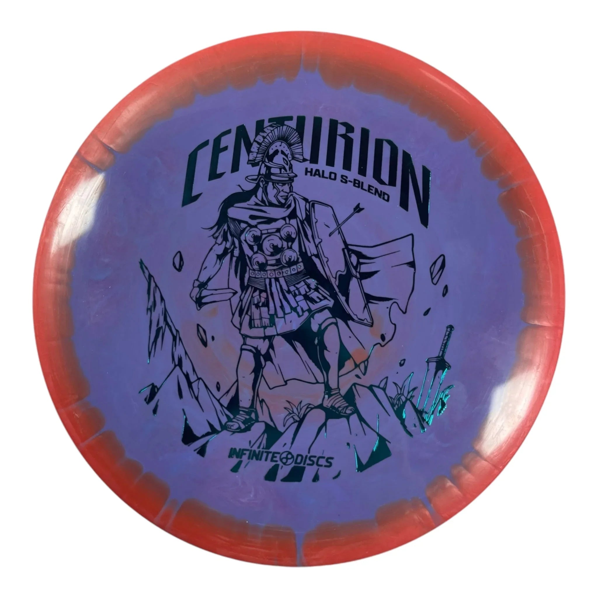 Infinite Discs Centurion | Halo S - Blend | Purple/Blue 175g Disc Golf