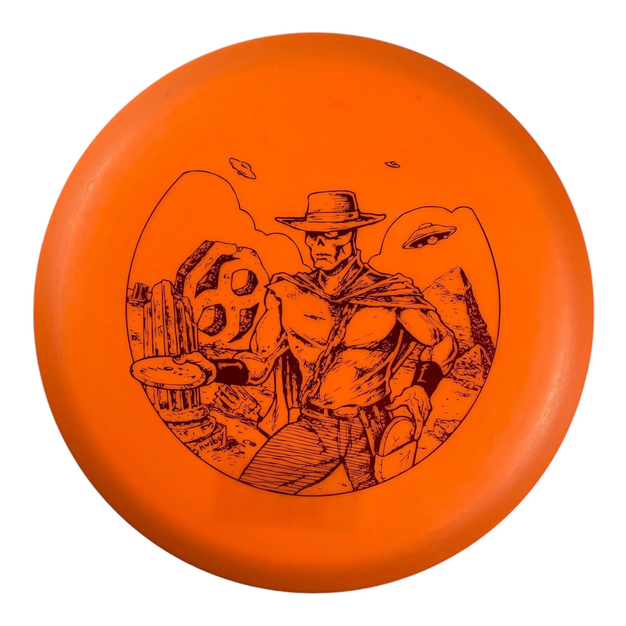 Infinite Discs Chariot | Glow D - Blend | Orange/Red 167g Disc Golf