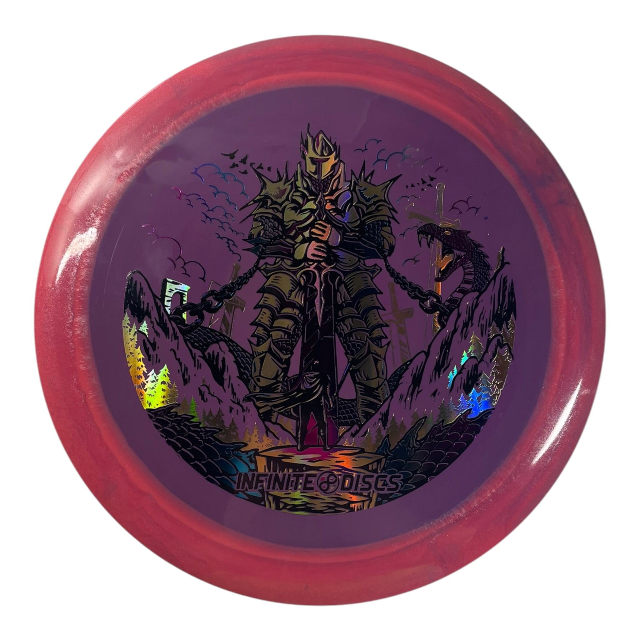 Infinite Discs Emperor | Halo I-blend | Purple/Sunset 164g (Special Edition) Disc Golf