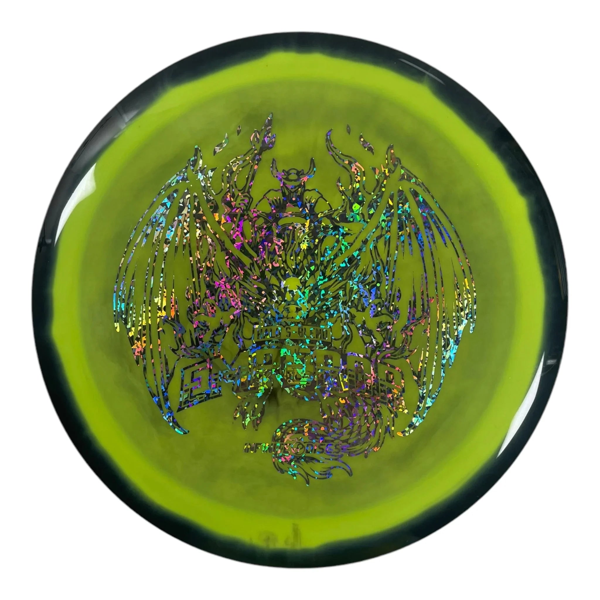 Infinite Discs Emperor | Halo S - Blend | Green/Holo 169g Disc Golf
