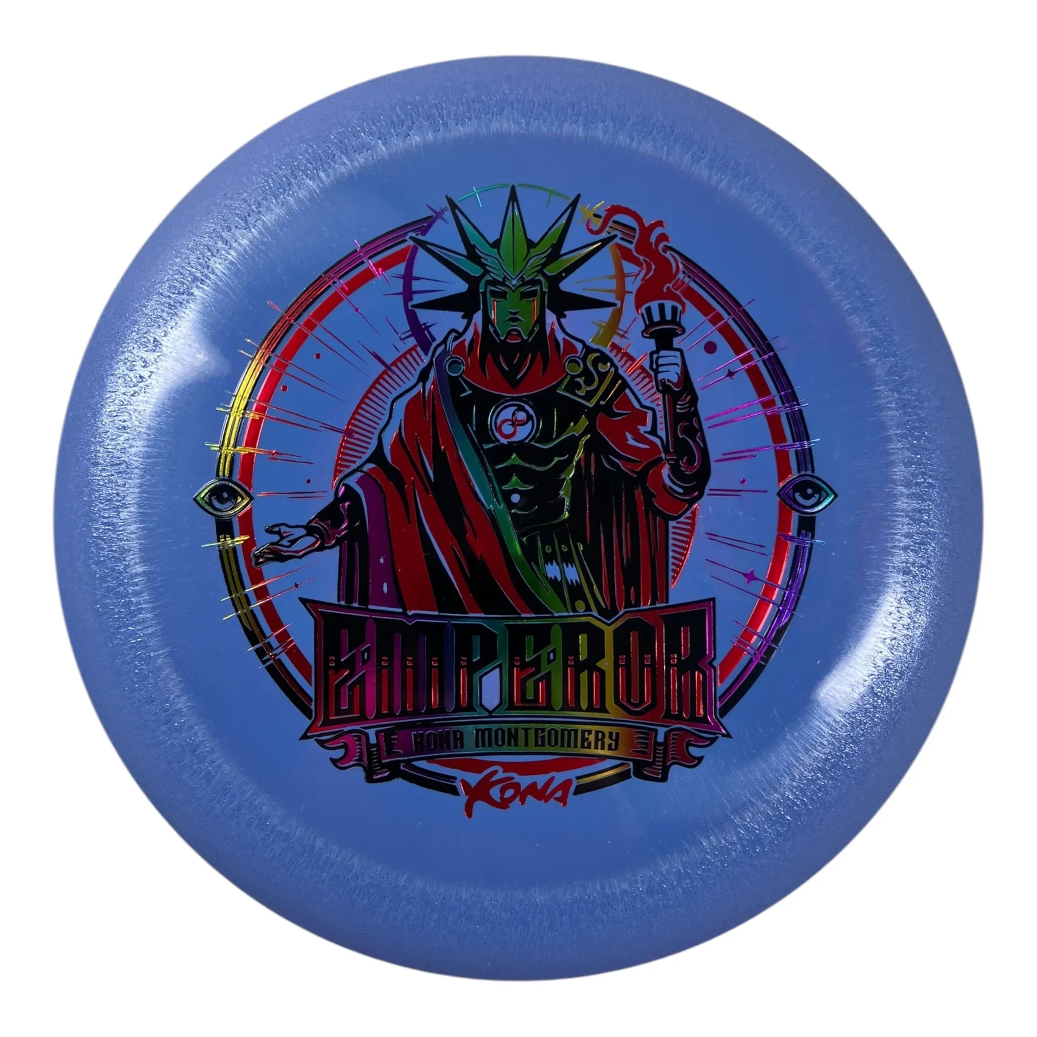 Infinite Discs Emperor | I-Blend | Blue/Rainbow 158g (Kona Montgomery) Disc Golf