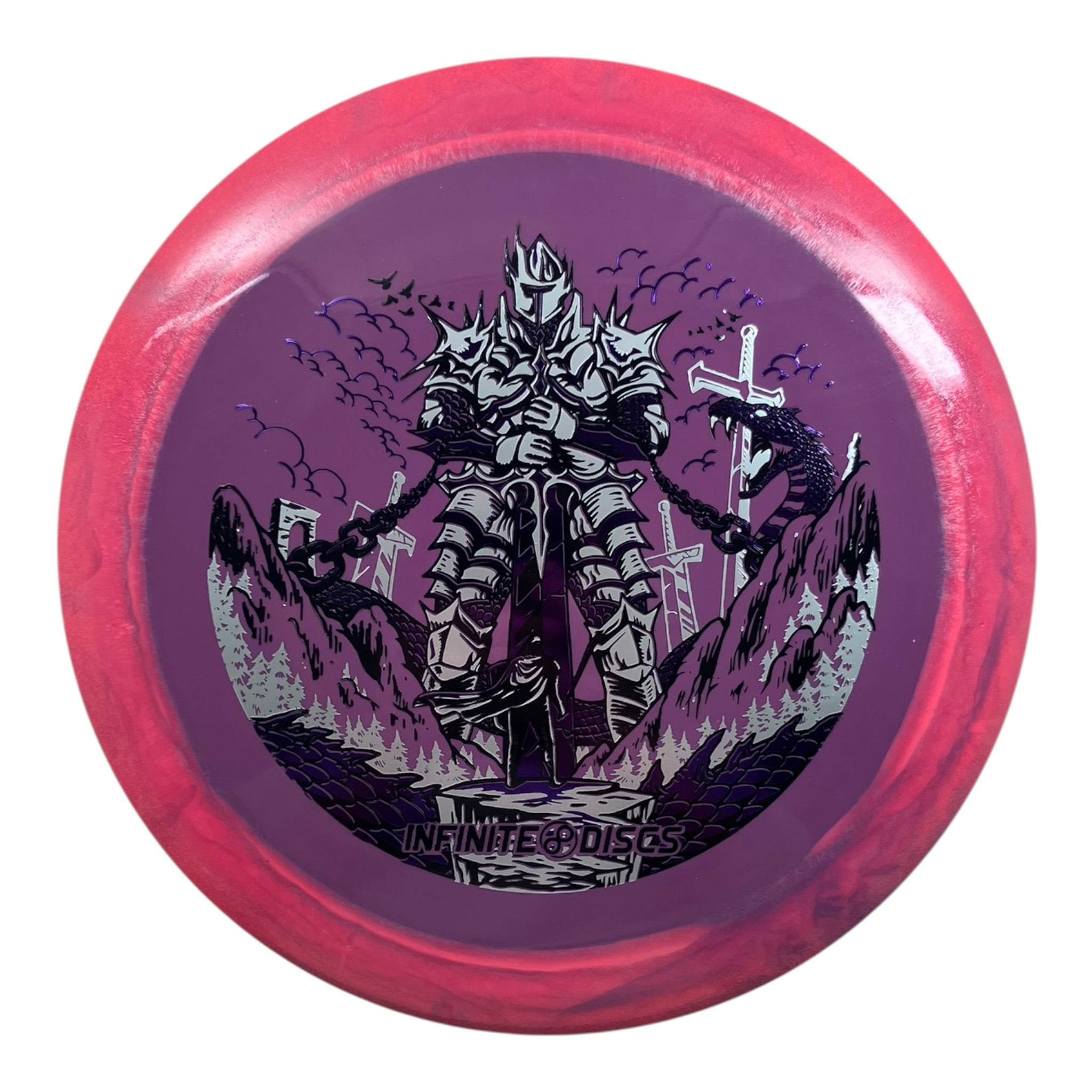Infinite Discs Emperor | I-blend | Pink/Silver 162-164g (Special Edition) Disc Golf