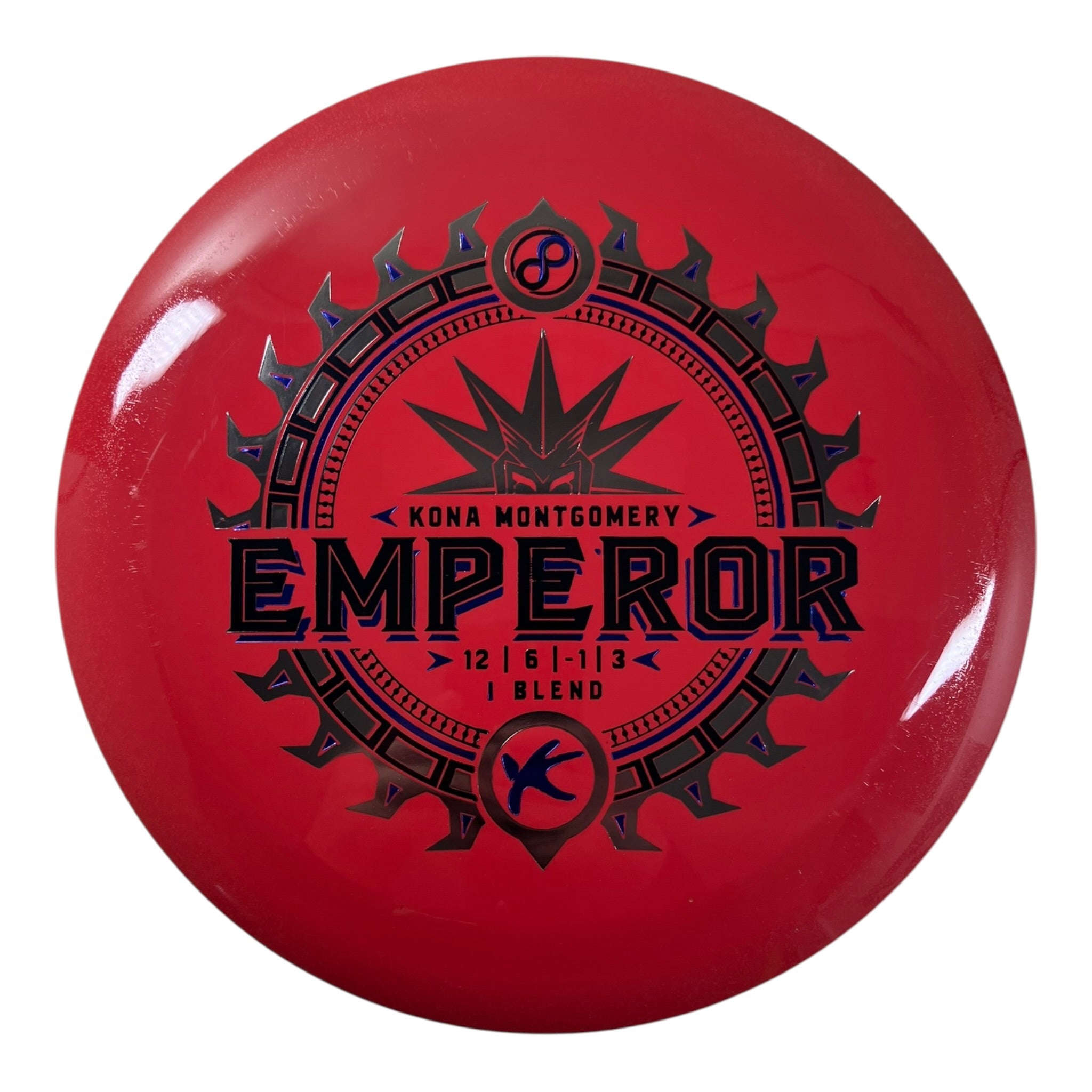 Infinite Discs Emperor | I-Blend | Red/Silver 171-172g (Kona Montgomery) Disc Golf