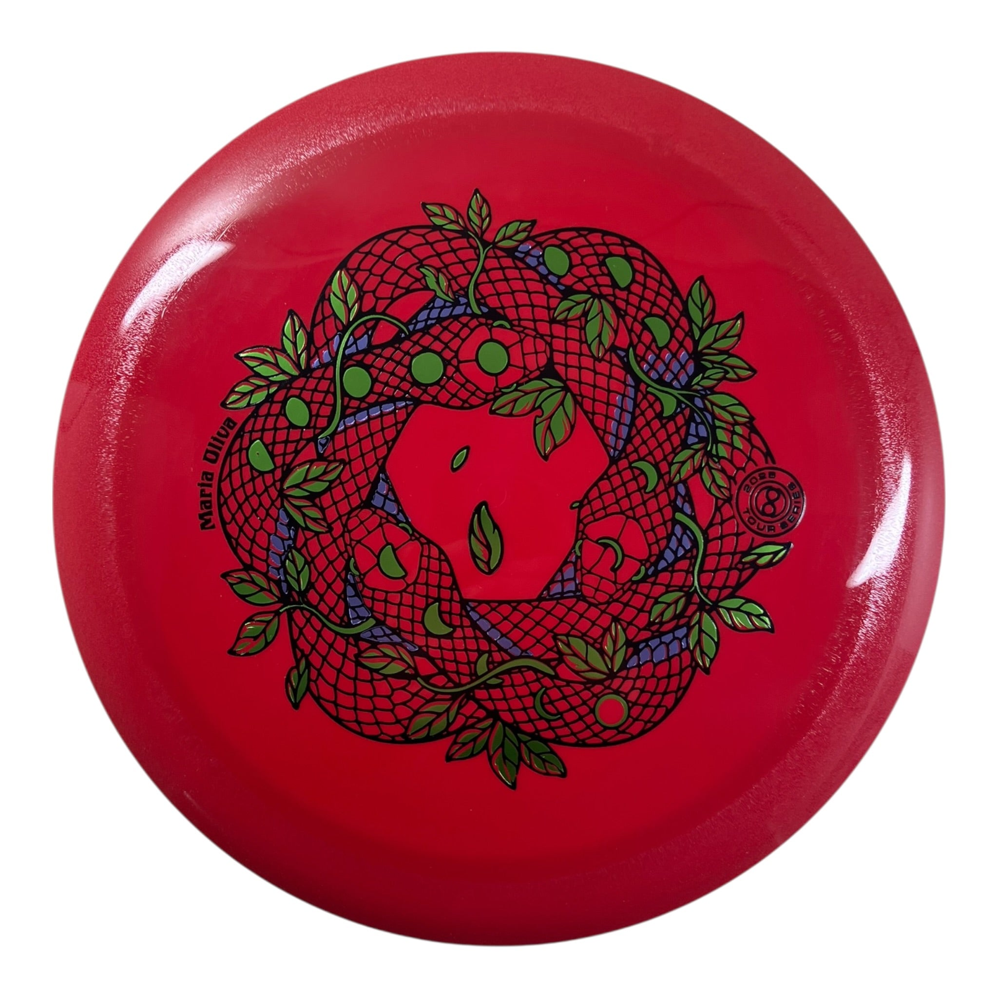 Infinite Discs Emperor | S-blend | Red/Green 168g (Maria Oliva) Disc Golf