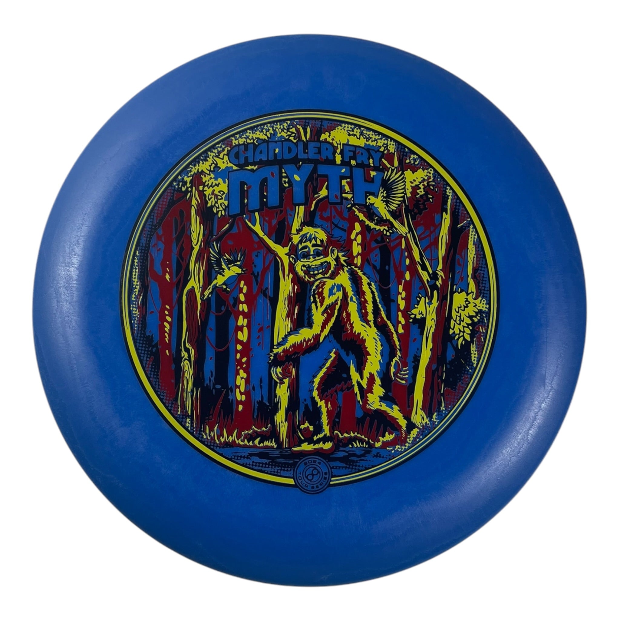 Infinite Discs Myth | P-Blend | Blue/Yellow 175g (Chandler Fry) Disc Golf