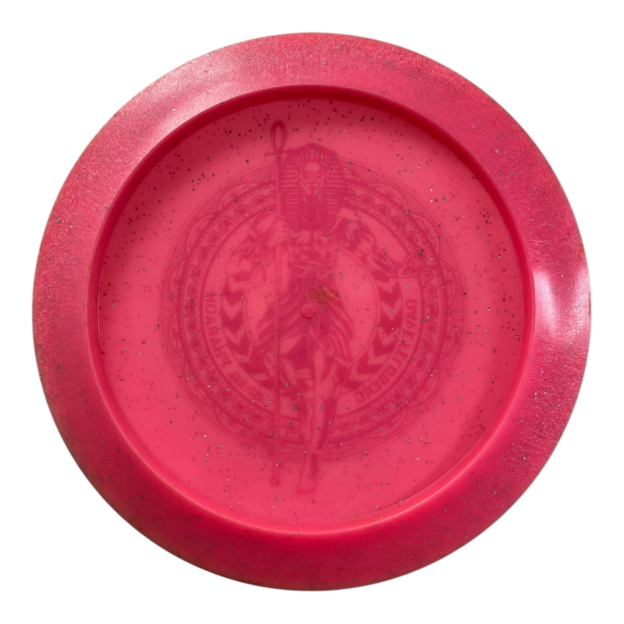 Infinite Discs Pharaoh - Used Like New | Metal Flake Glow C-Blend | Pink/Gold 169g (Dave Feldberg) Disc Golf