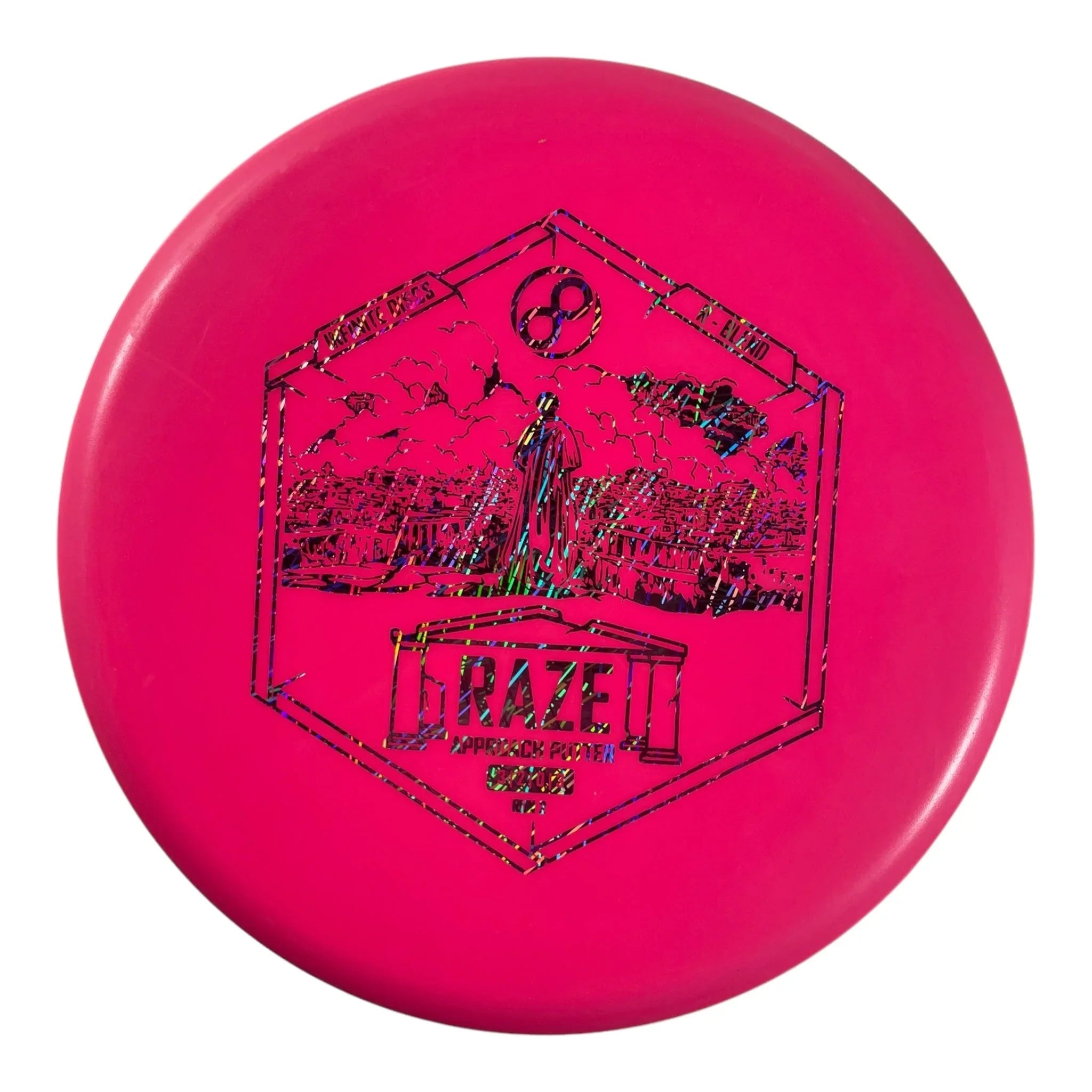 Infinite Discs Raze | R - Blend | Pink/Holo 169 - 170g Disc Golf