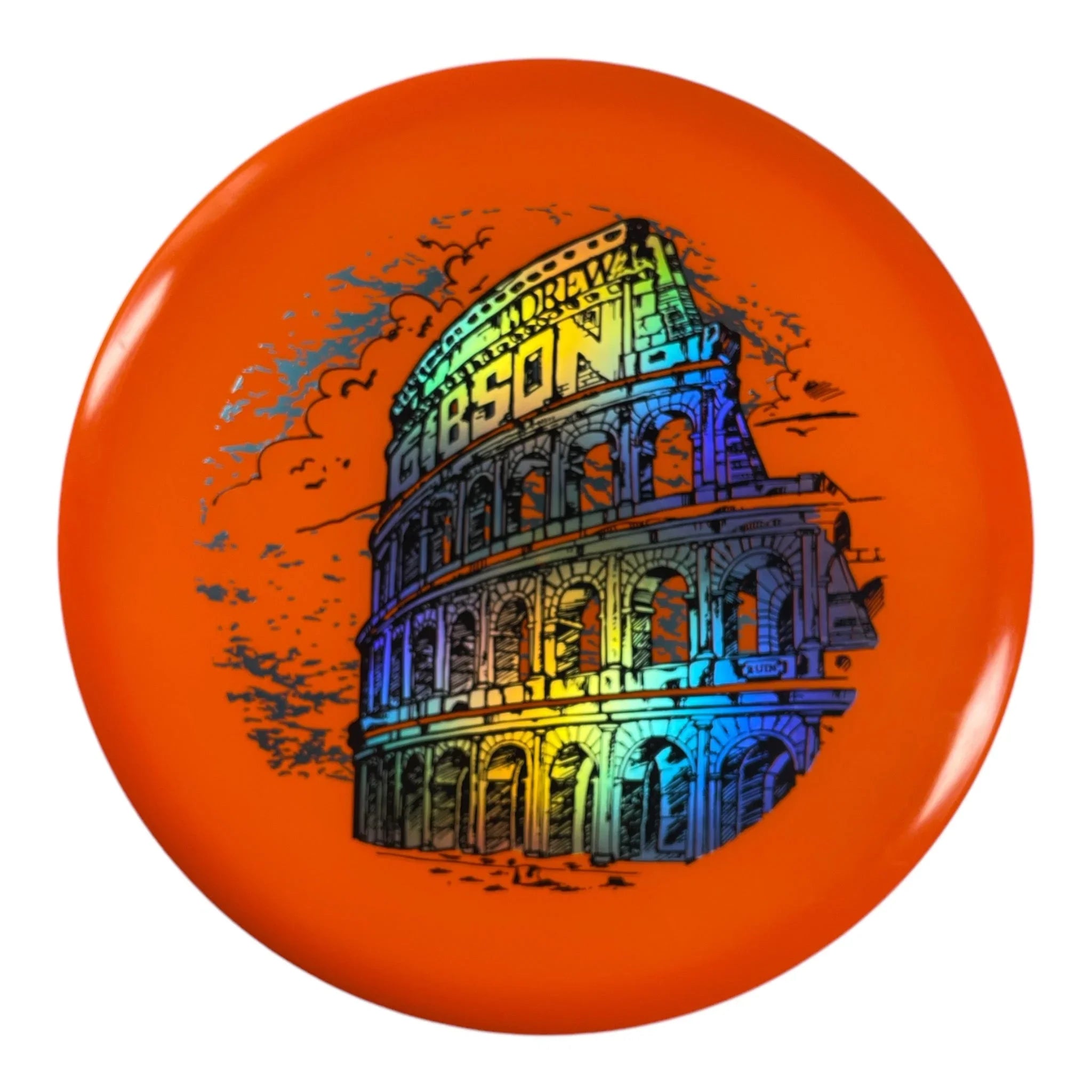 Infinite Discs Ruin | C - Blend | Orange/Holo 175g (Drew Gibson) Disc Golf