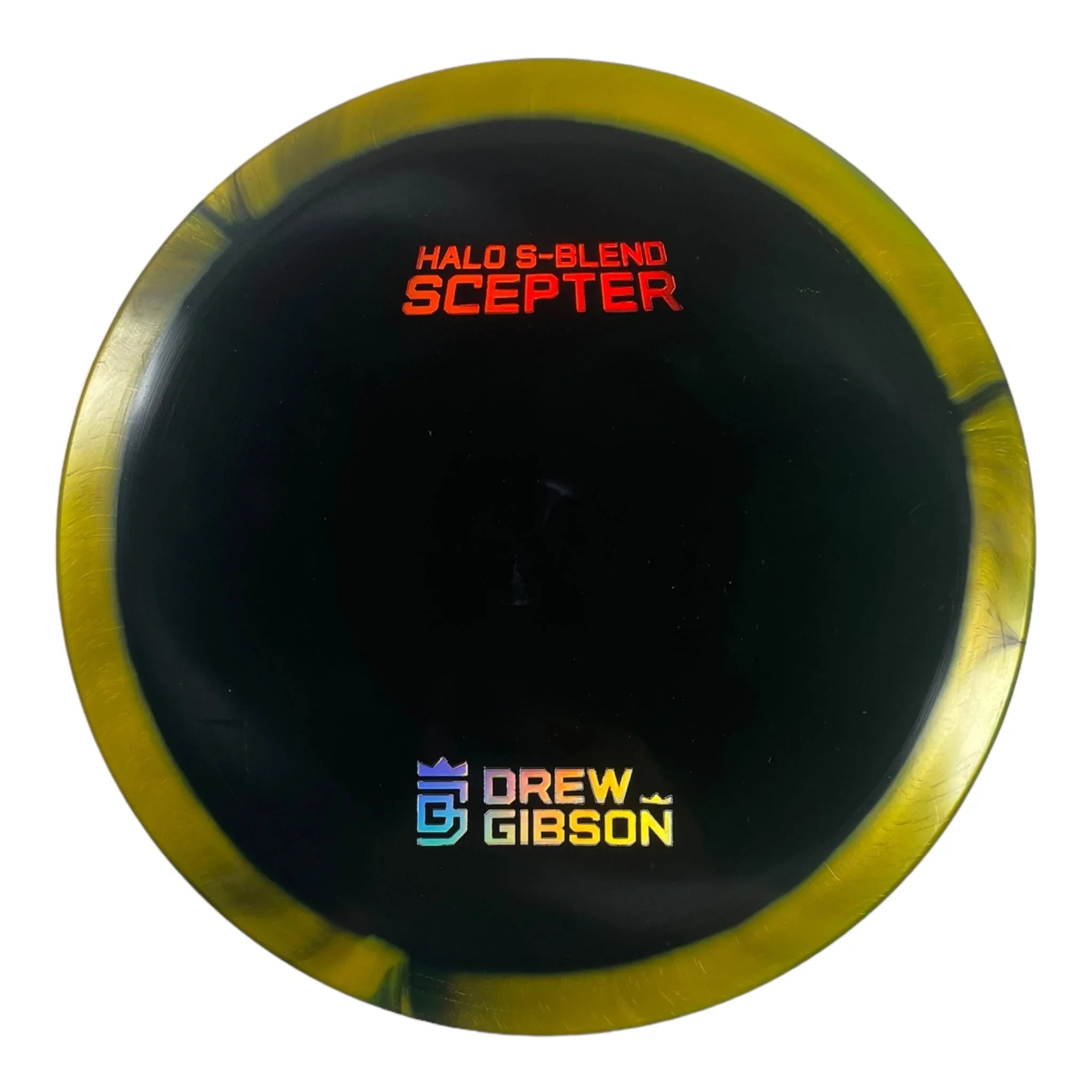 Infinite Discs Scepter | Halo S - Blend | Black/Red 175g (Drew Gibson) Disc Golf