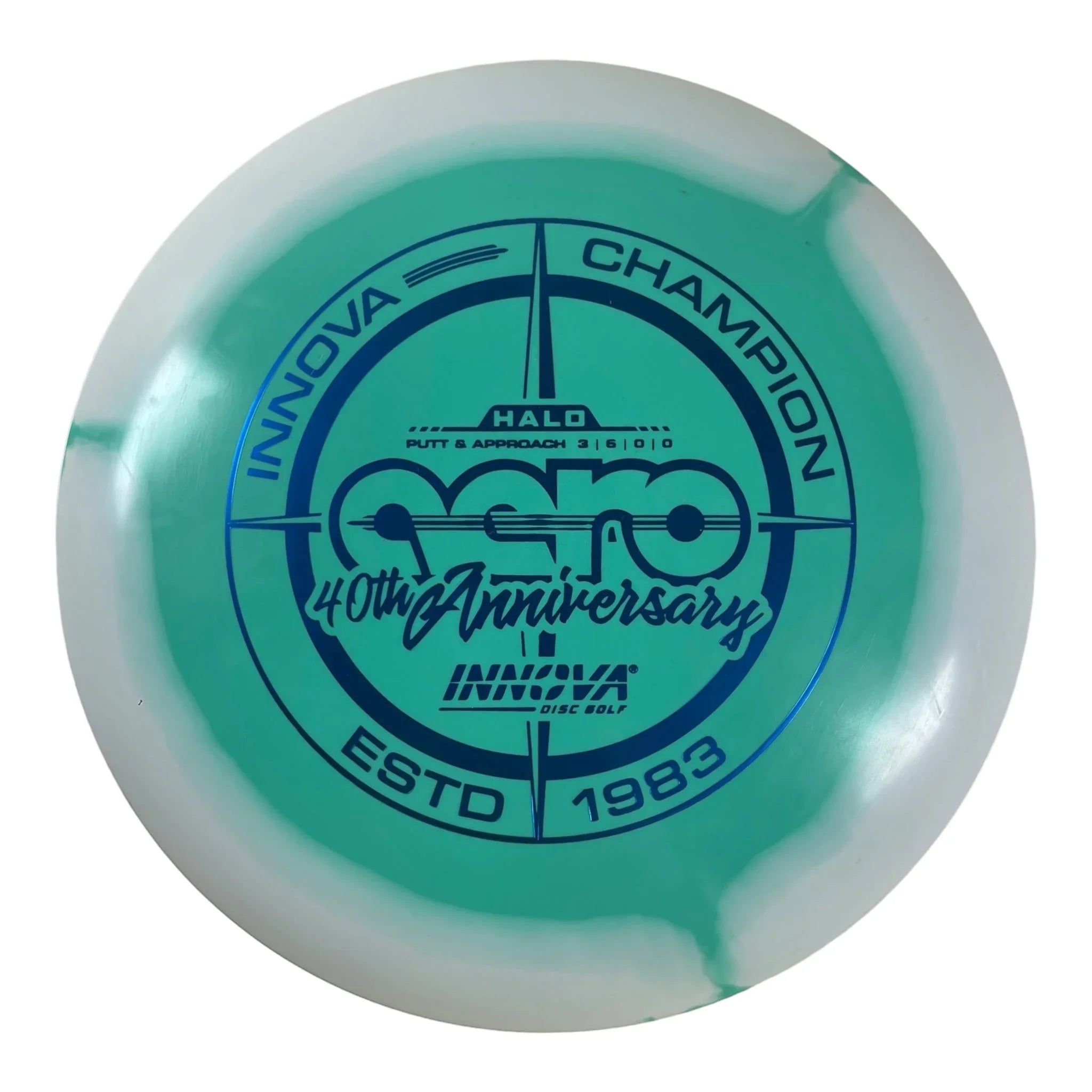 Innova Champion Discs Aero | Halo | Teal/Blue 180g (40th Anniversary) Disc Golf
