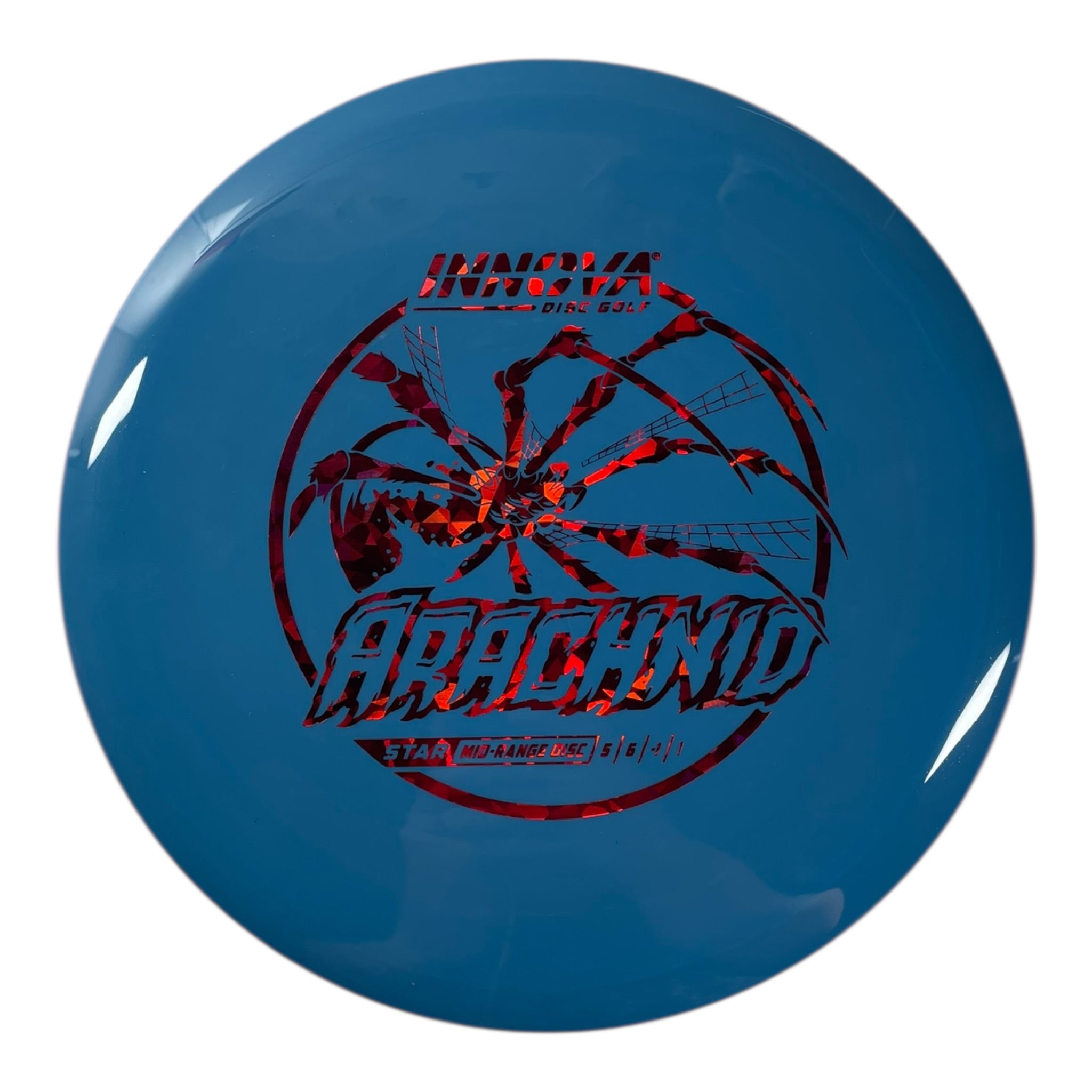 Innova Champion Discs Arachnid | Star | Blue/Red Holo 180g Disc Golf