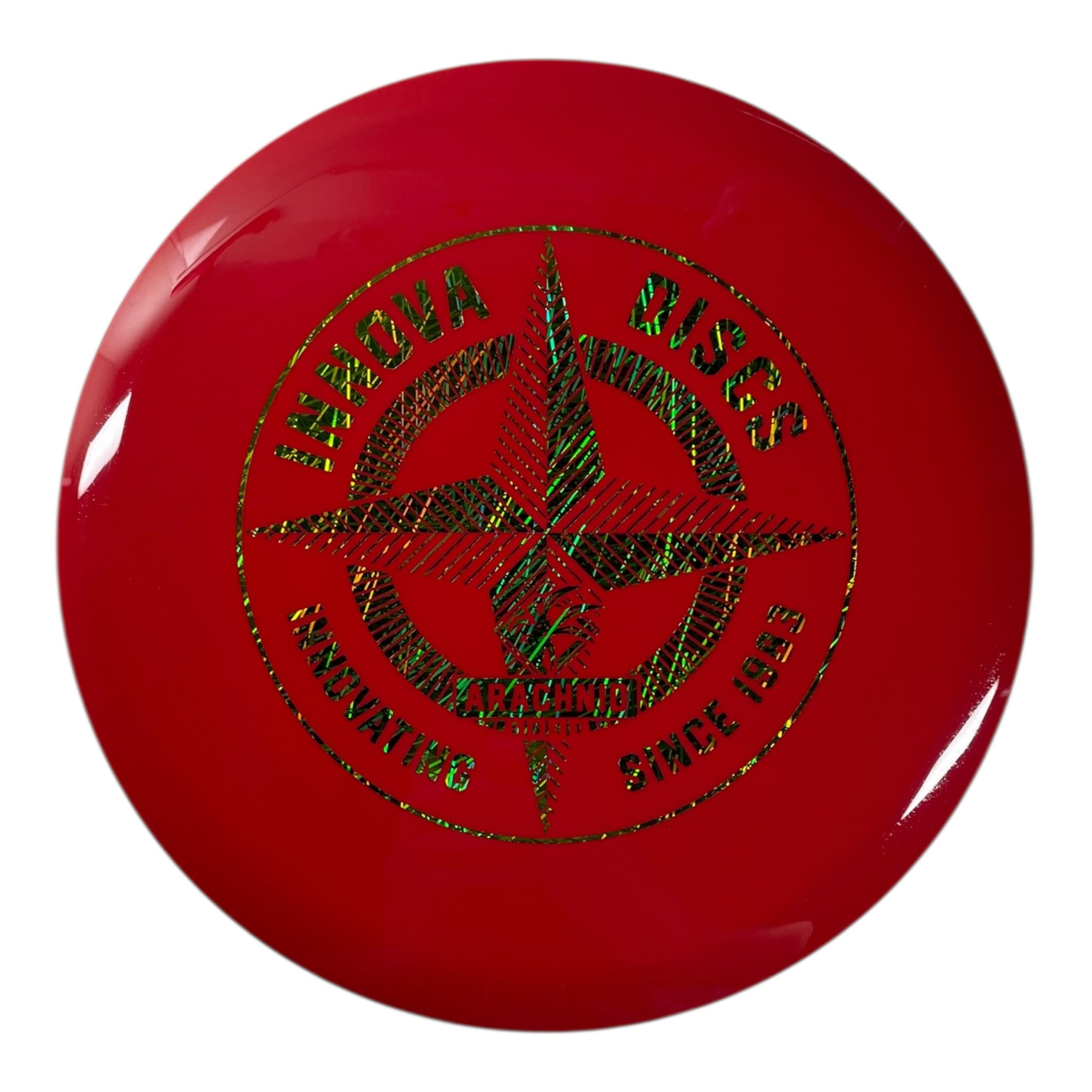 Innova Champion Discs Arachnid | Star | Red/Green Holo 180g (First Run) Disc Golf