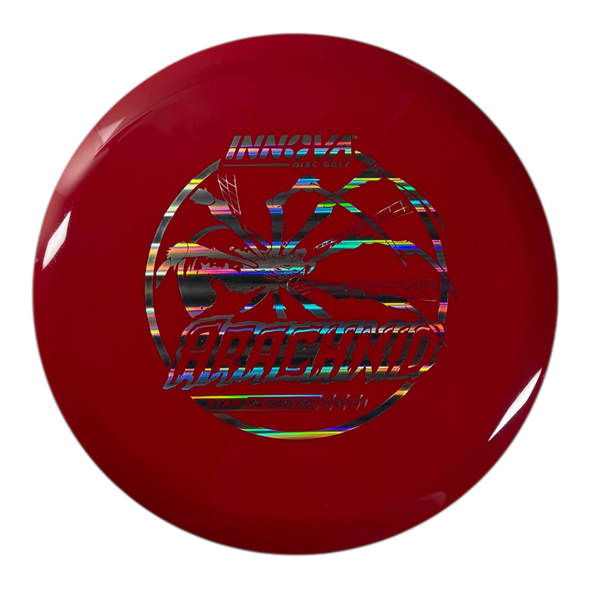 Innova Champion Discs Arachnid | Star | Red/Holo 170g Disc Golf