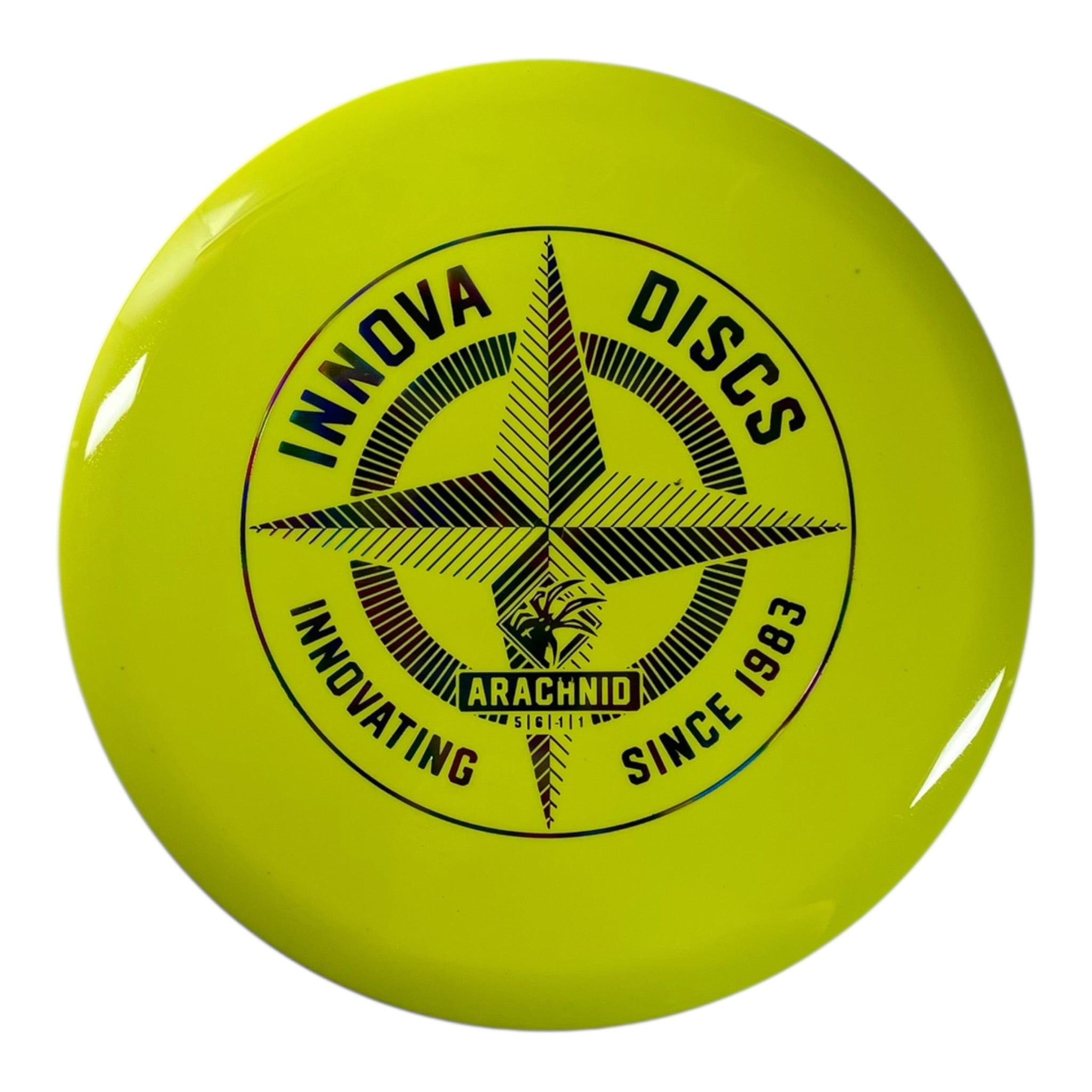 Innova Champion Discs Arachnid | Star | Yellow/Jellybean 180g (First Run) Disc Golf