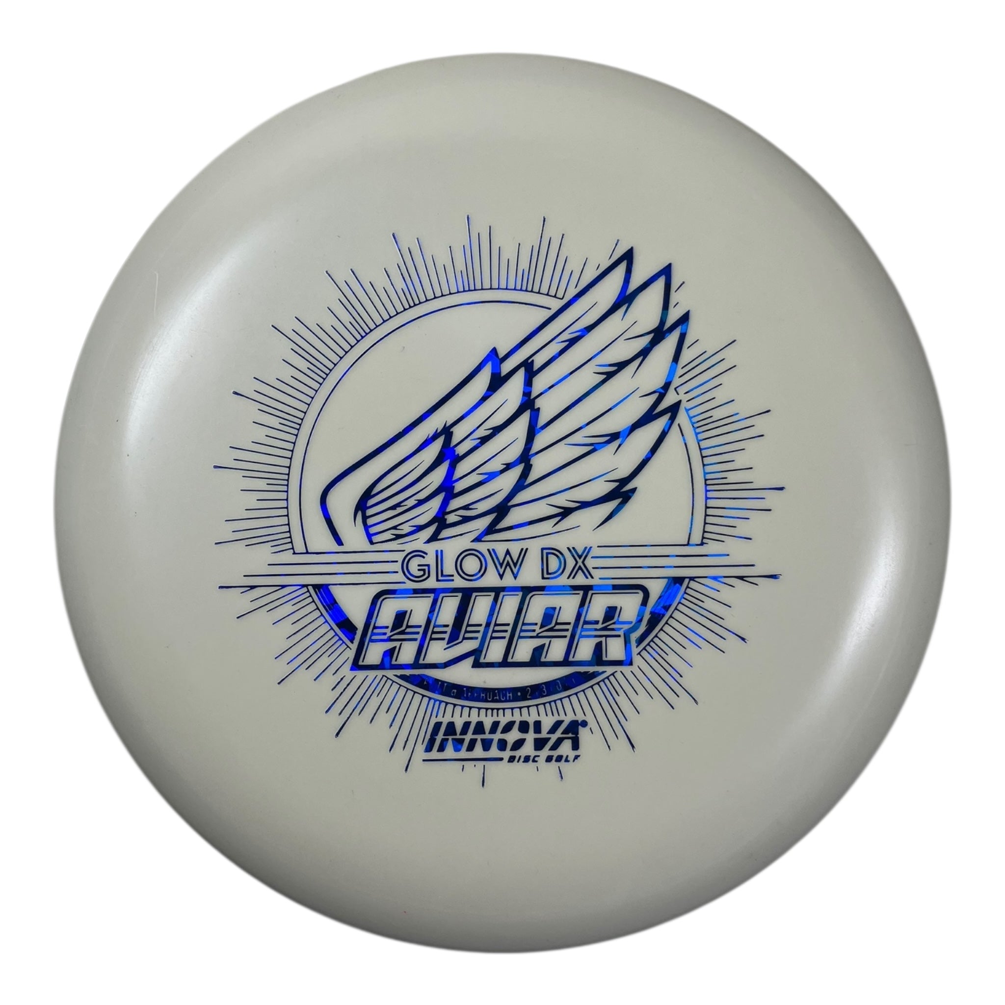 Innova Champion Discs Aviar | DX Glow | Glow/Blue 175g Disc Golf