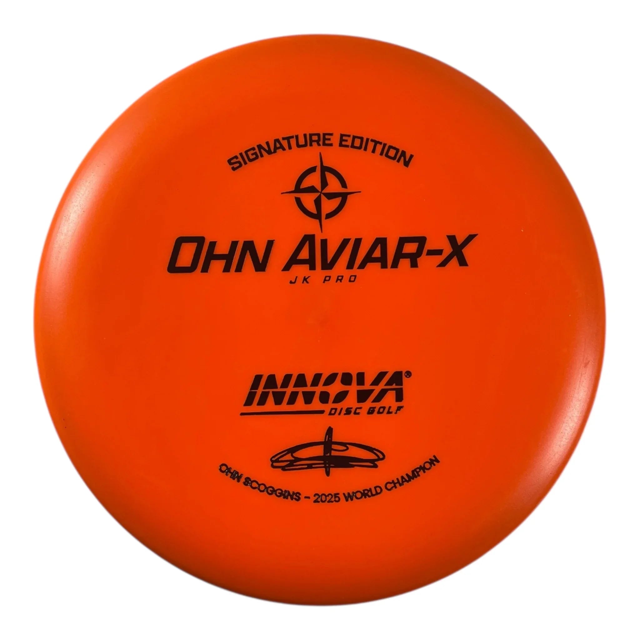 Innova Champion Discs Aviar-X | JK Pro | Orange/Black 163g (Ohn Scoggins) Disc Golf