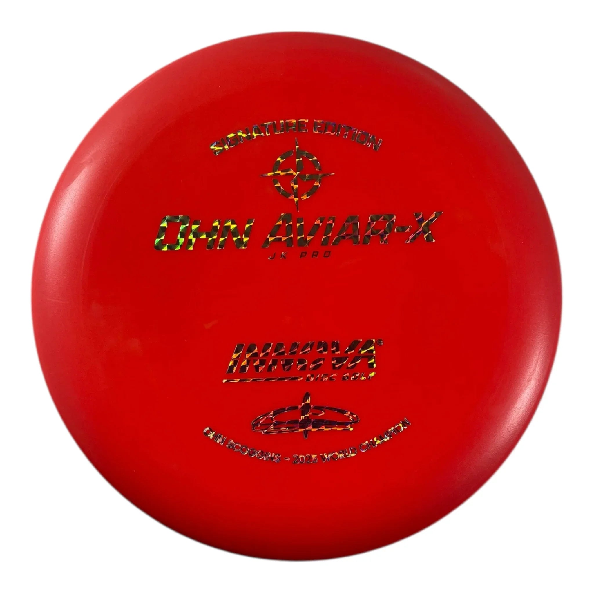Innova Champion Discs Aviar-X | JK Pro | Orange/Holo 167g (Ohn Scoggins) Disc Golf