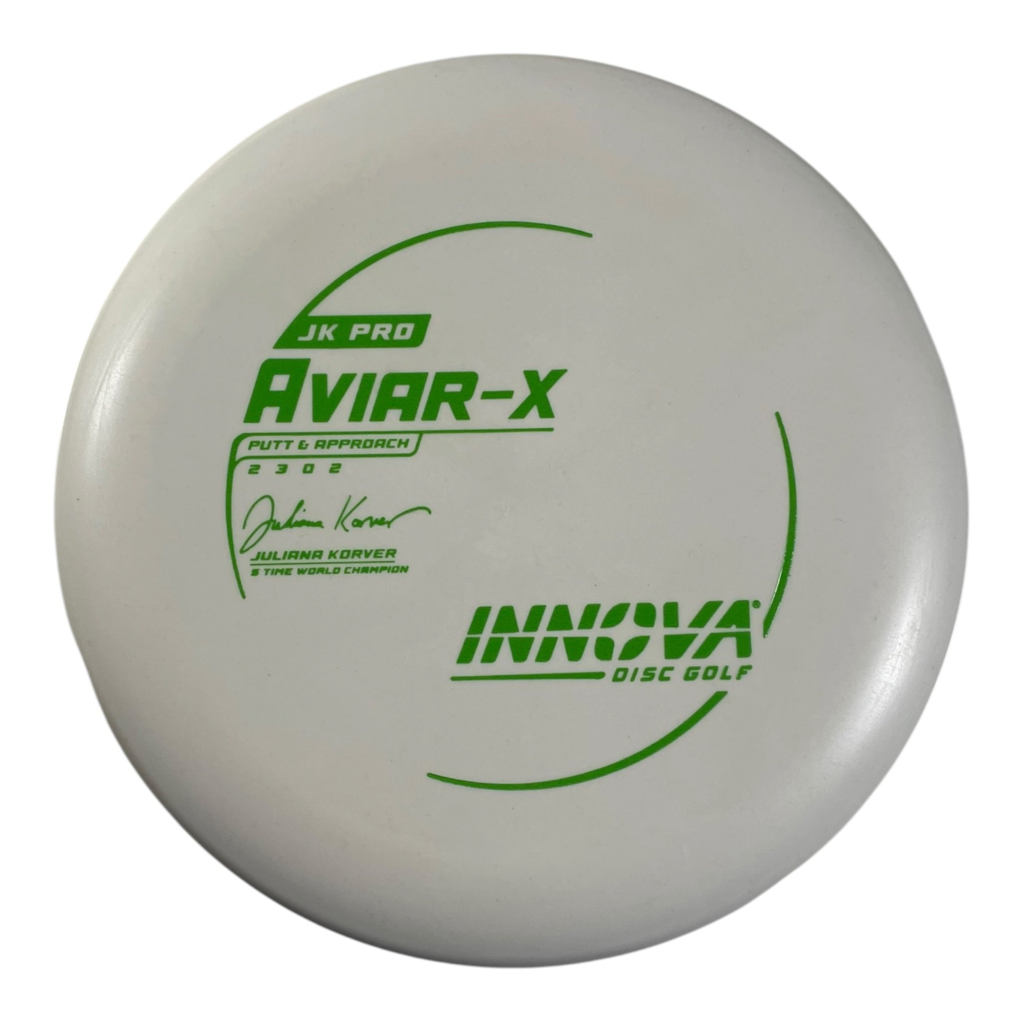 Innova Champion Discs Aviar-X | JK Pro | White/Green 170g (Juliana Korver) Disc Golf