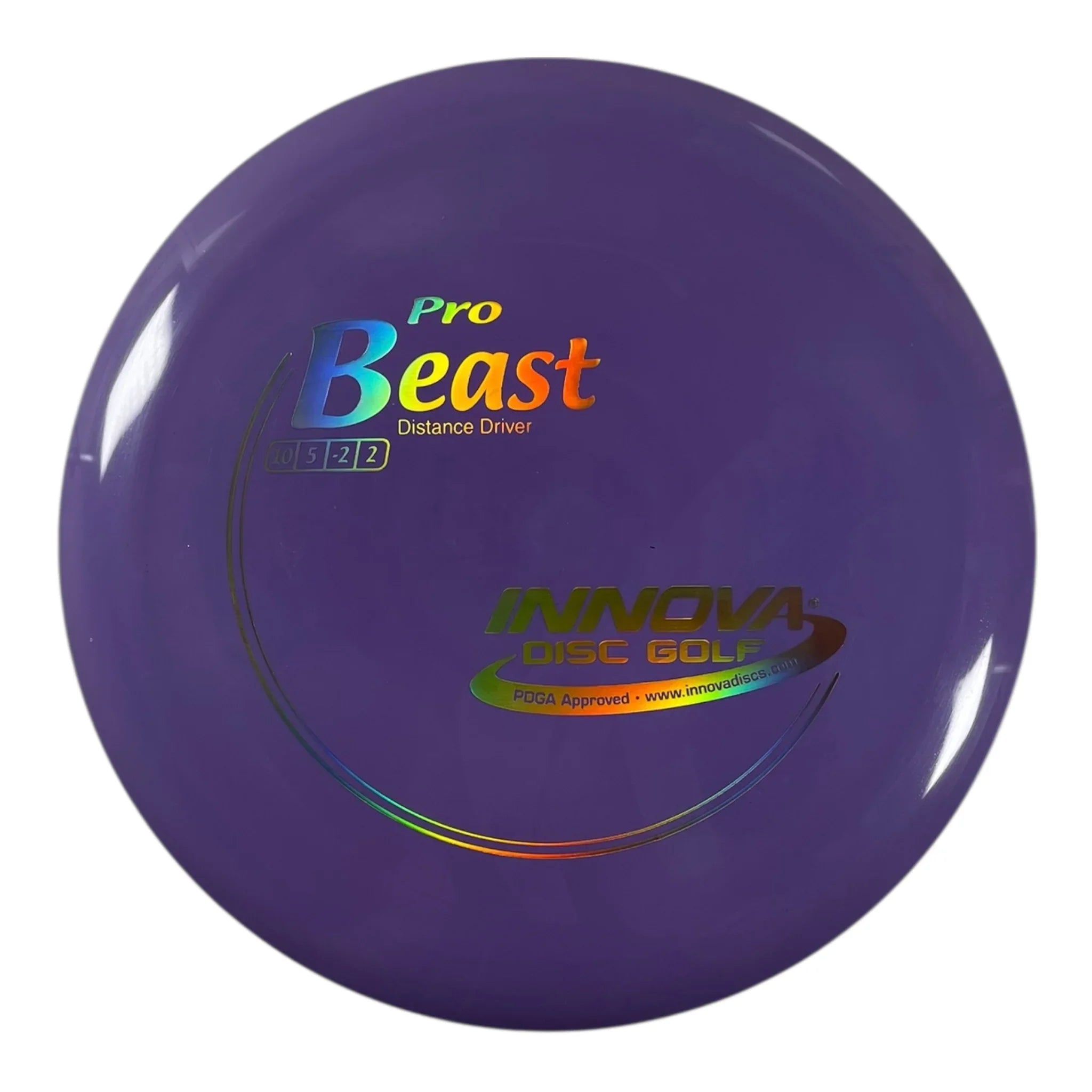 Innova Champion Discs Beast | Pro | Purple/Gold Holo 173g Disc Golf