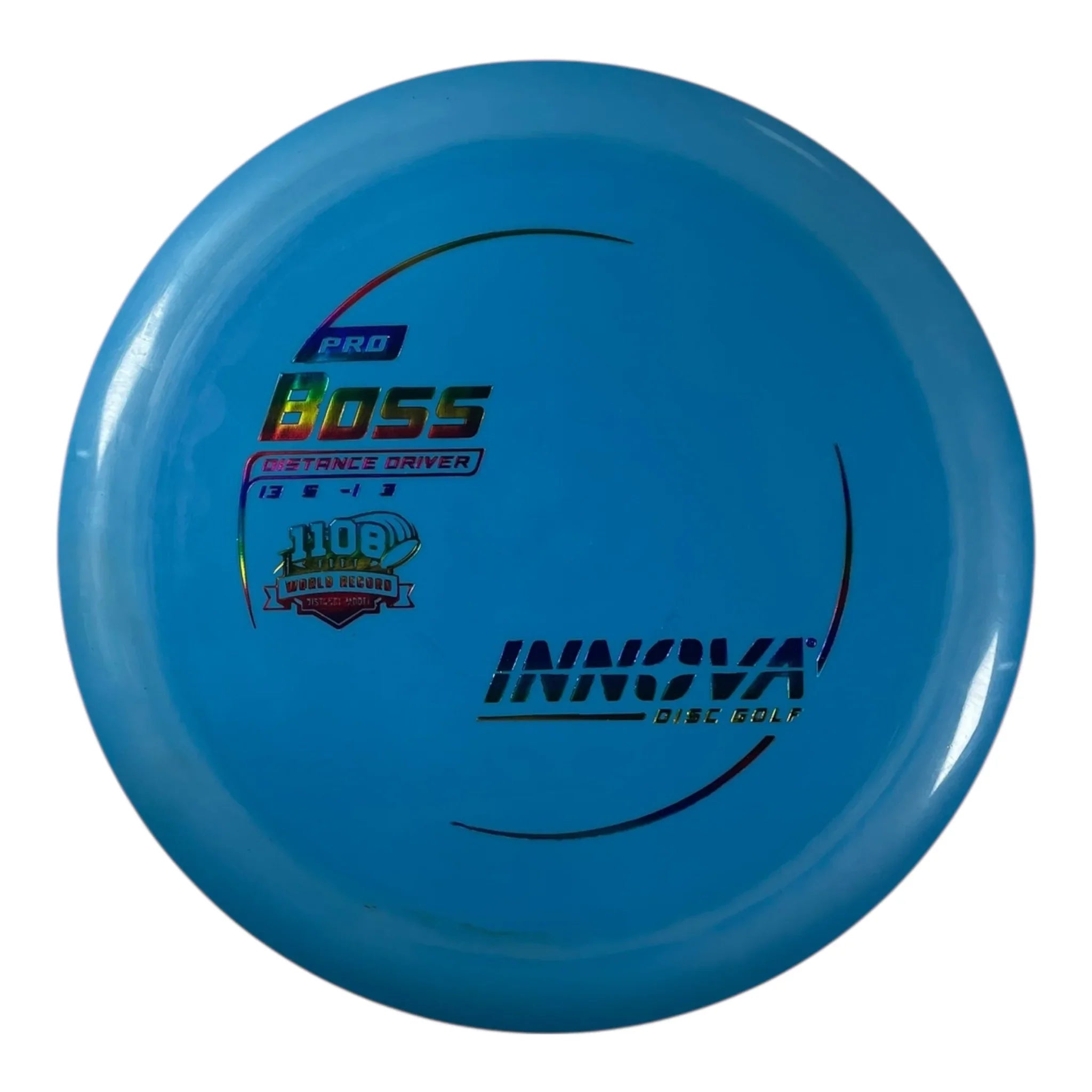 Innova Champion Discs Boss | Pro | Blue/Rainbow 175g Disc Golf