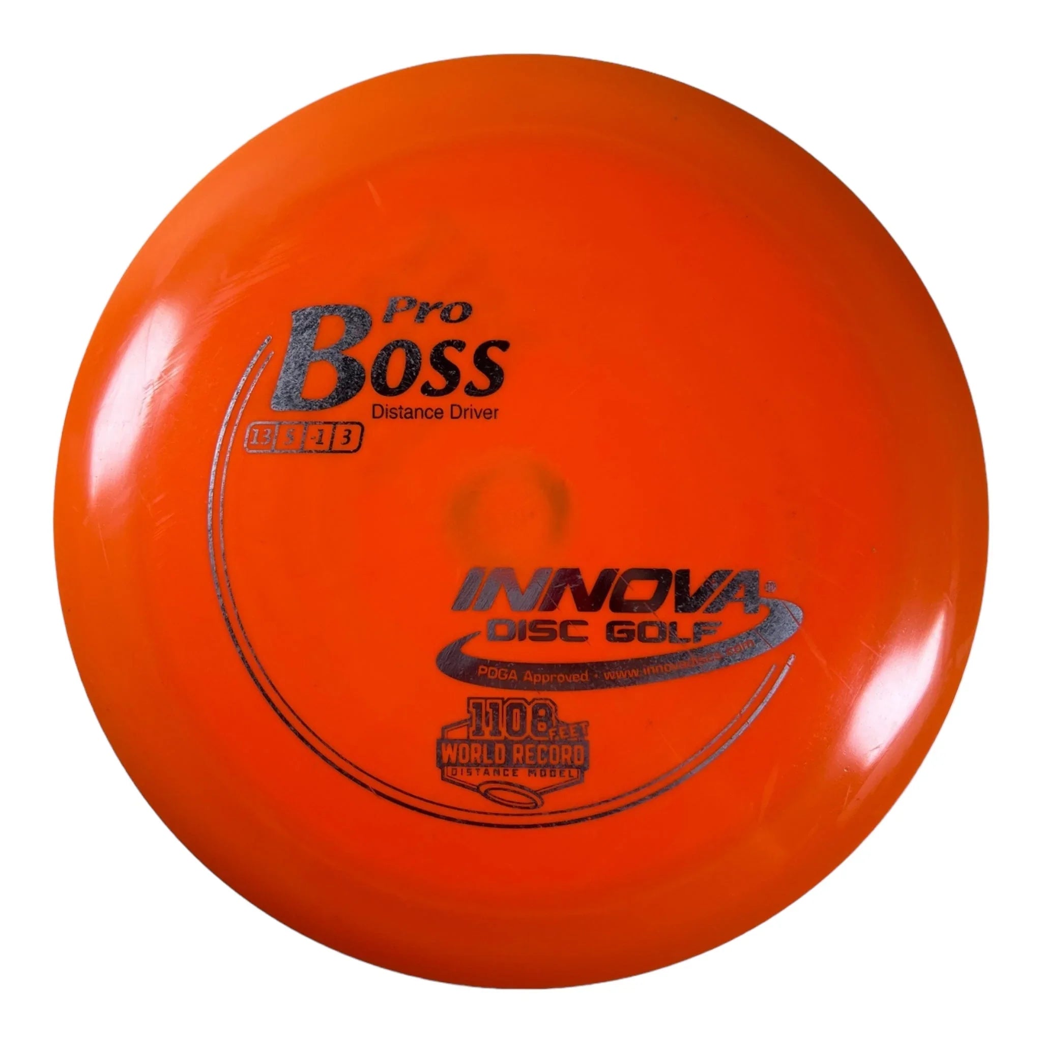 Innova Champion Discs Boss | Pro | Orange/Silver 175g (Used Good) Disc Golf