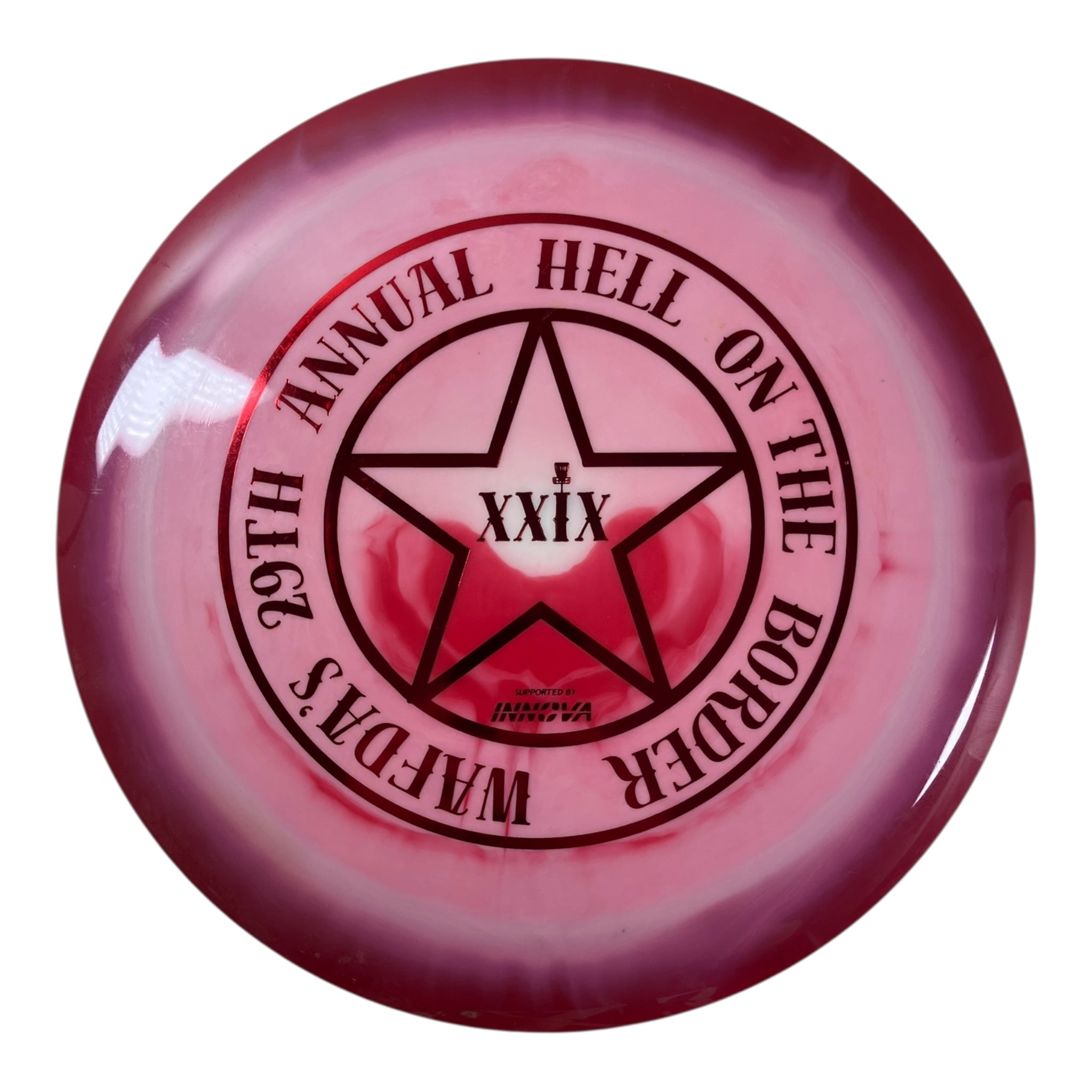 Innova Champion Discs Boss - Used Like New | Halo Star | Red/Red 172g Disc Golf