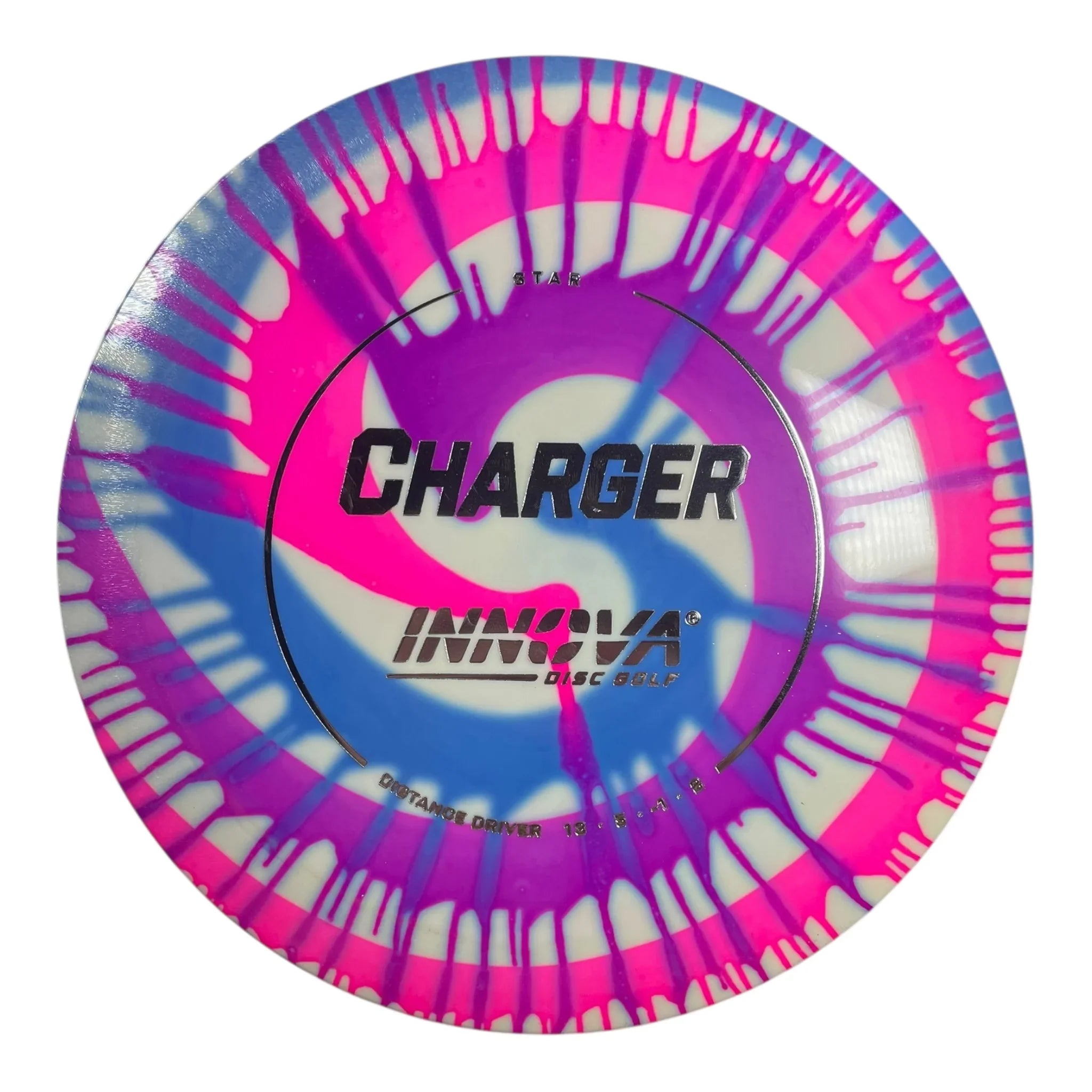 Innova Champion Discs Charger | Star I-Dye | Pink/Blue/Silver 168g Disc Golf
