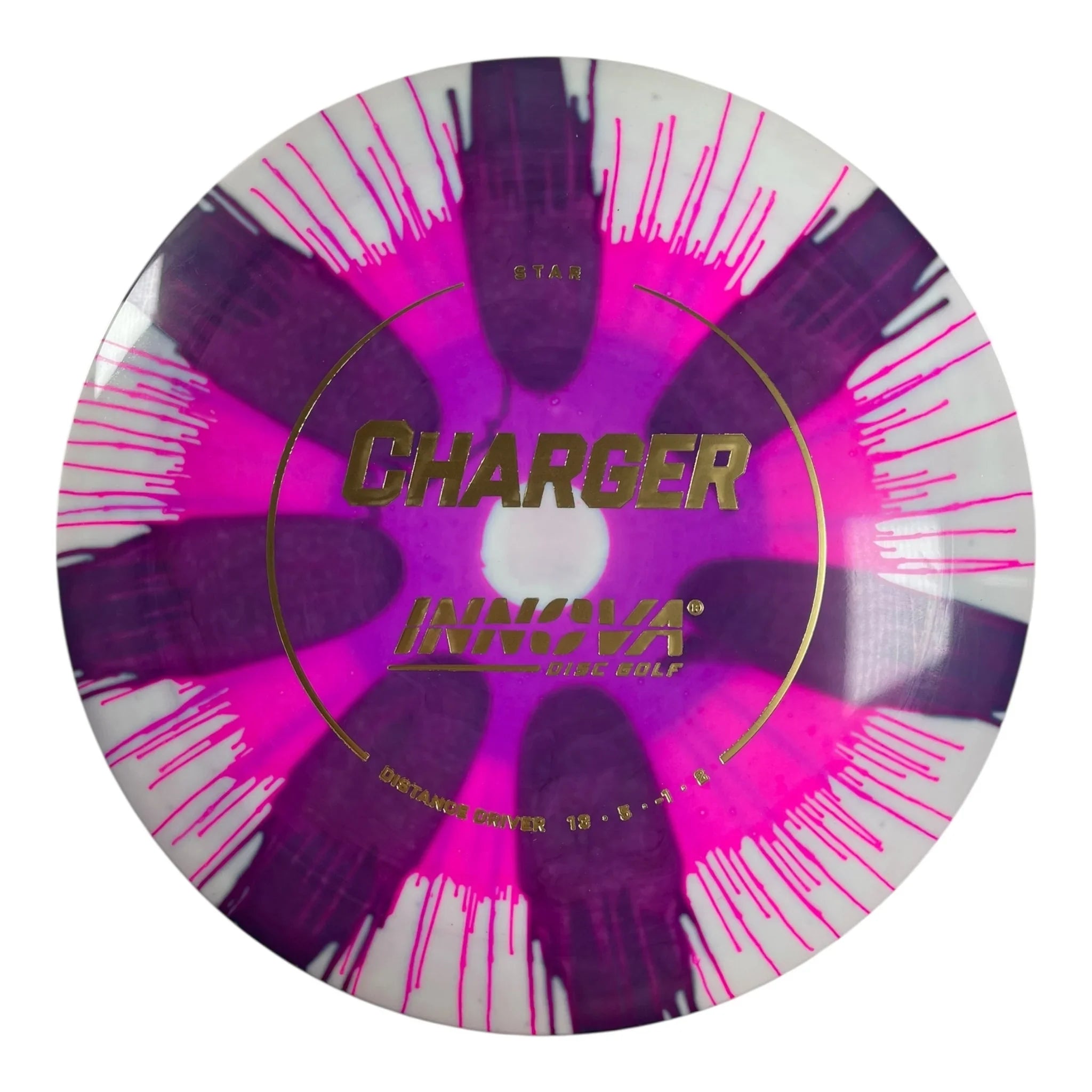 Innova Champion Discs Charger | Star I-Dye | Purple/Pink/Gold 172g Disc Golf