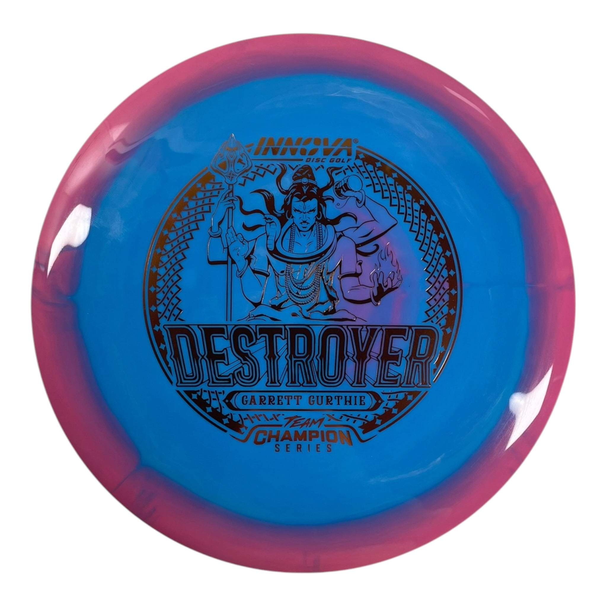 Innova Champion Discs Destroyer | Halo Star | Blue/Bronze 173g (Garrett Gurthie) Disc Golf