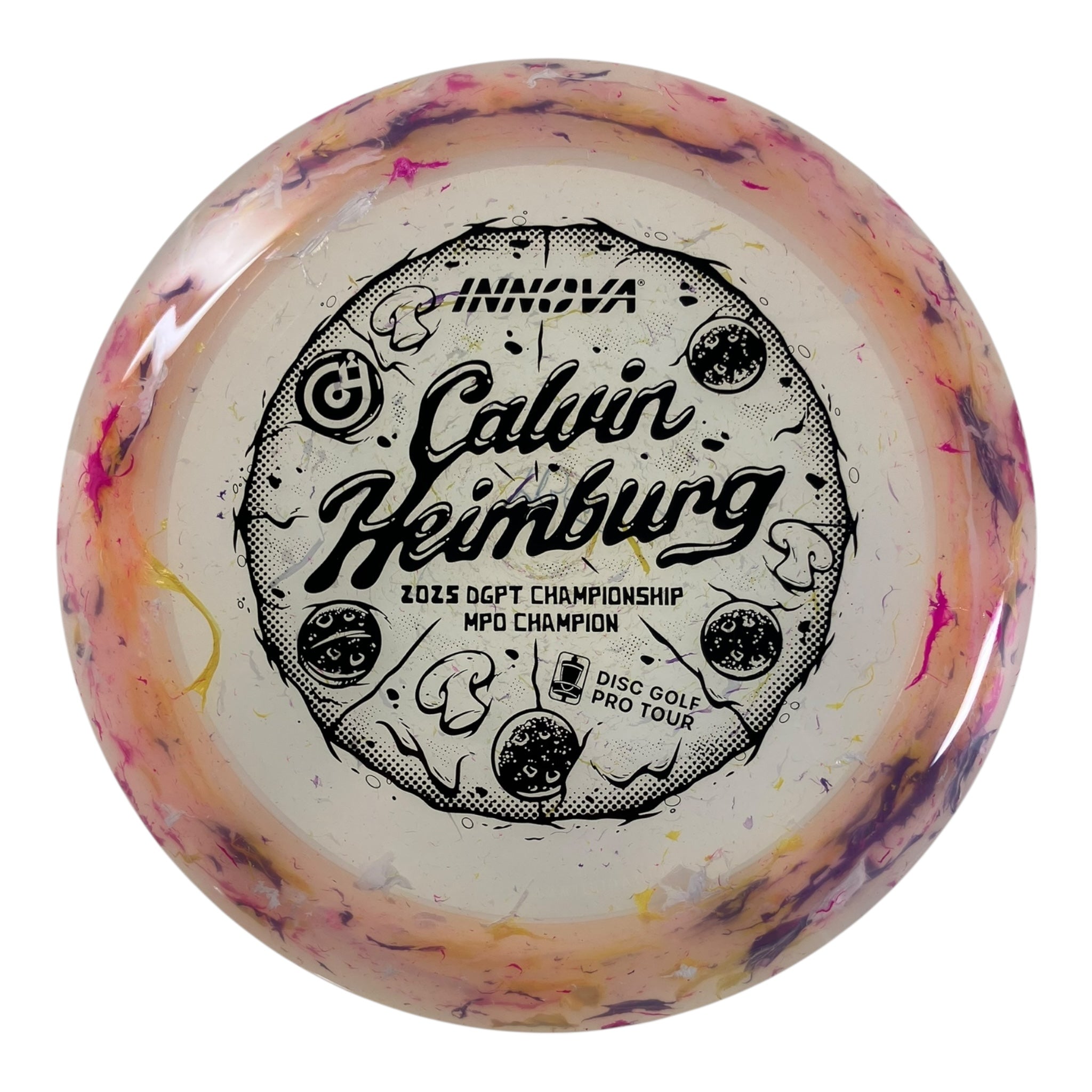 Innova Champion Discs Destroyer | Party Time | Pink/Black 173g (Commemorative) Disc Golf