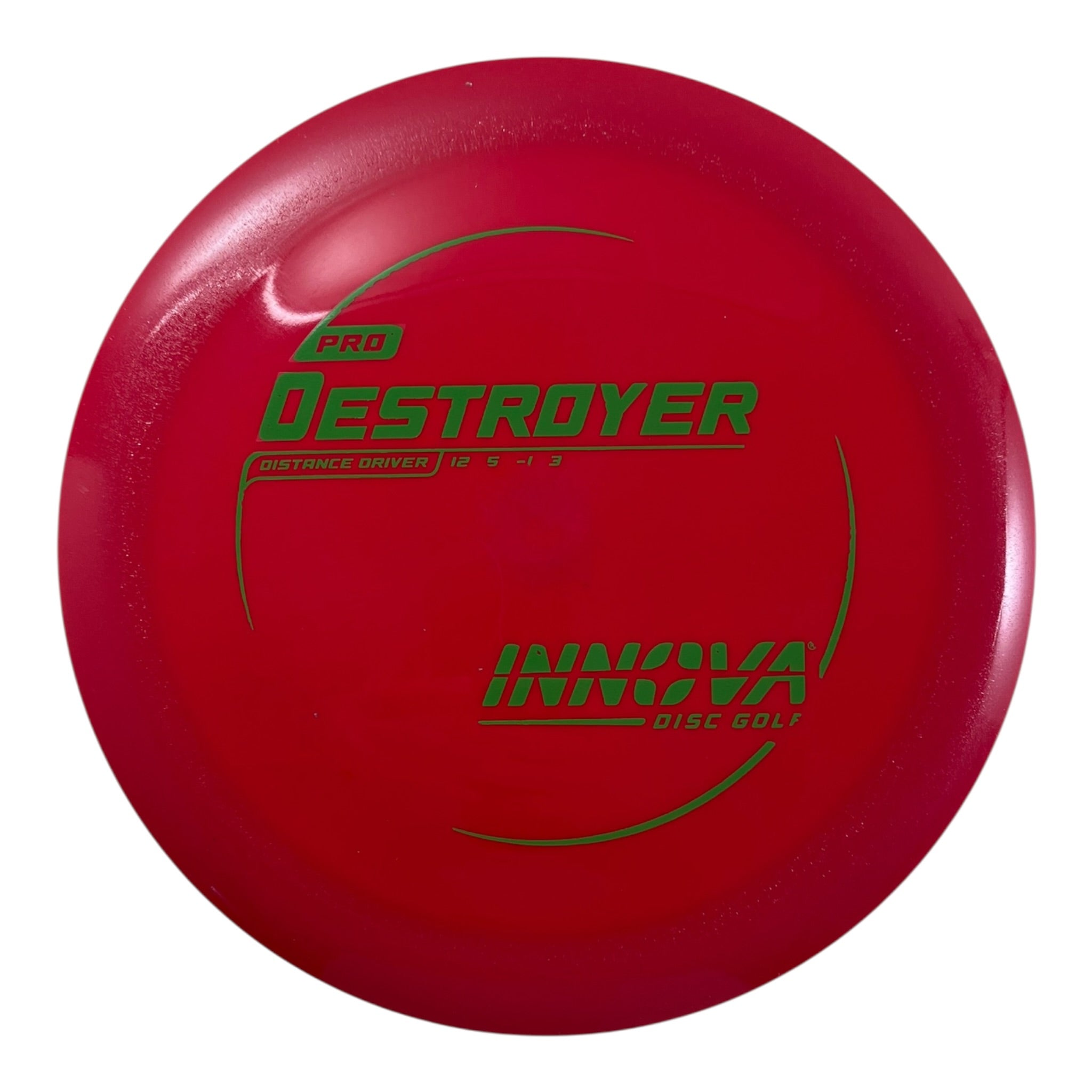 Innova Champion Discs Destroyer | Pro | Red/Green 167g Disc Golf