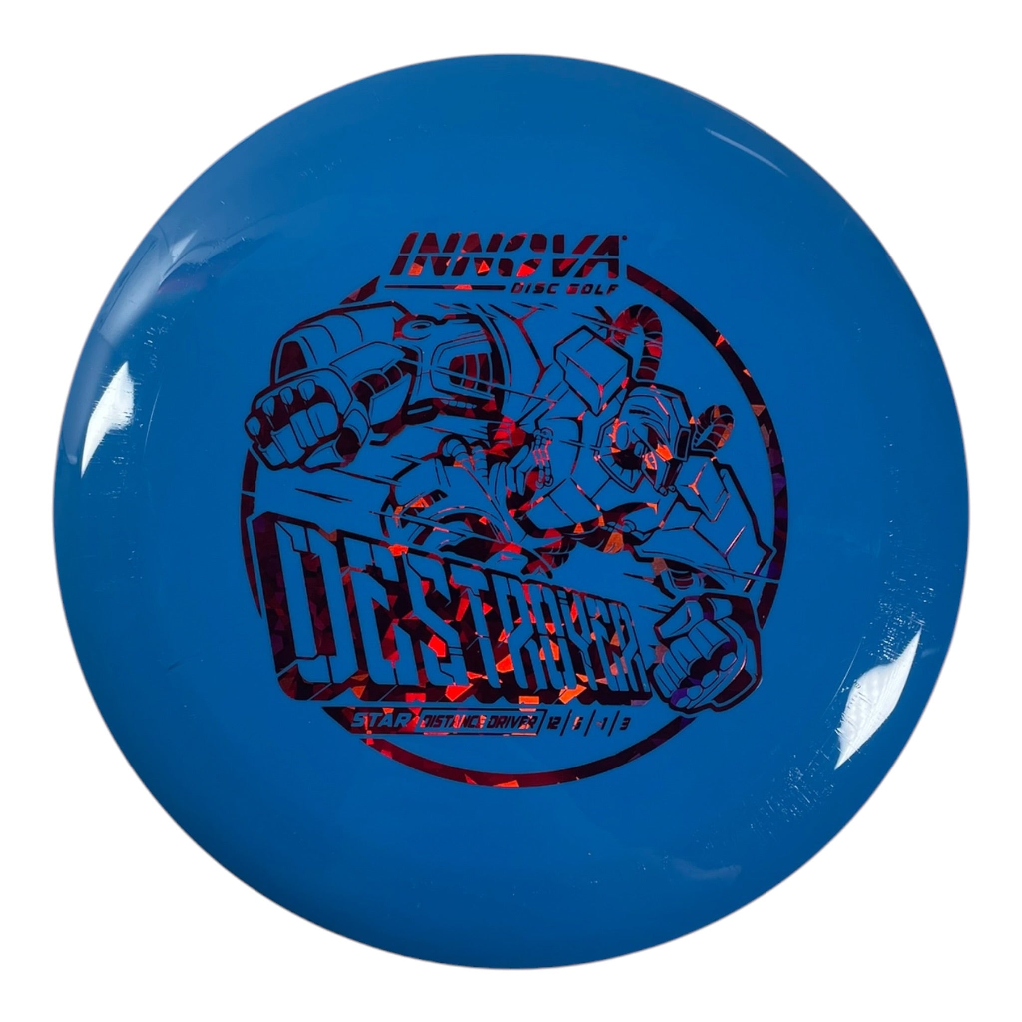 Innova Champion Discs Destroyer | Star | Blue/Red Holo 171g Disc Golf