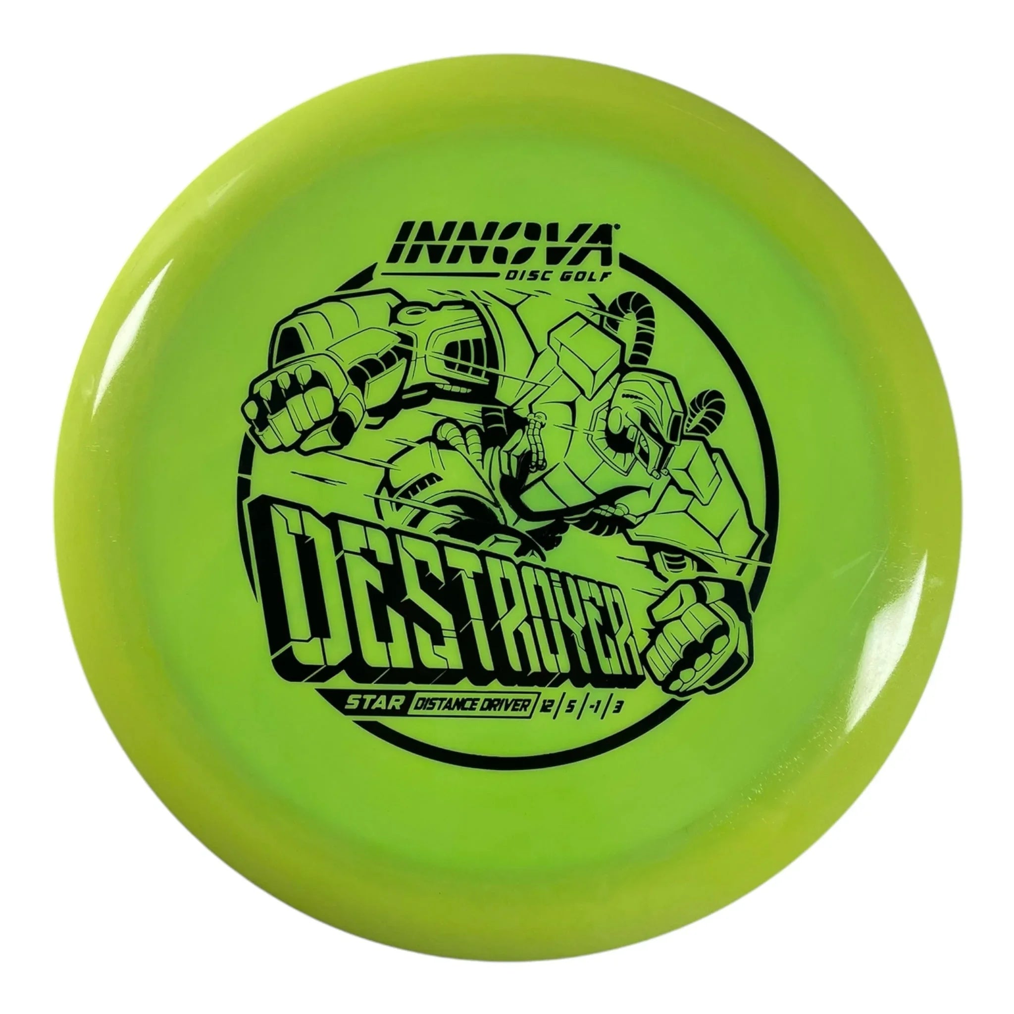 Innova Champion Discs Destroyer | Star | Green/Black 162g Disc Golf