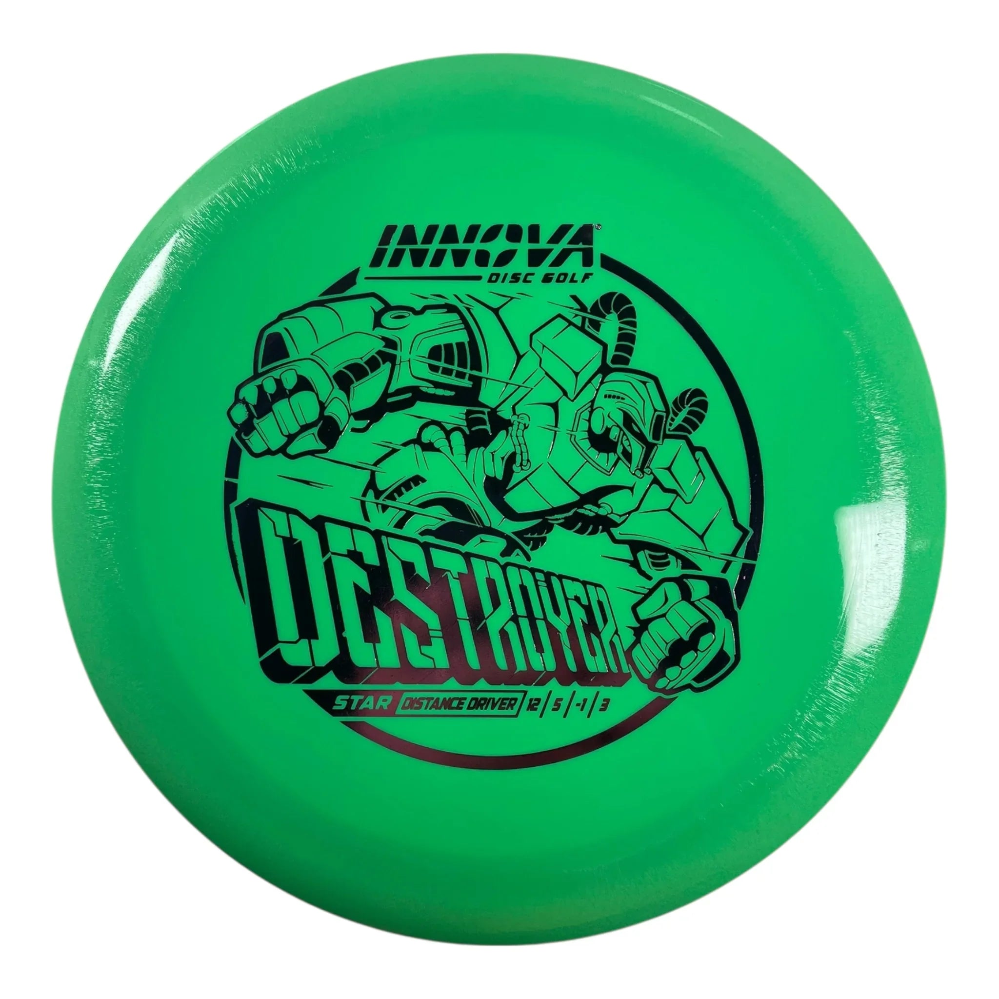 Innova Champion Discs Destroyer | Star | Green/Purple 170g Disc Golf