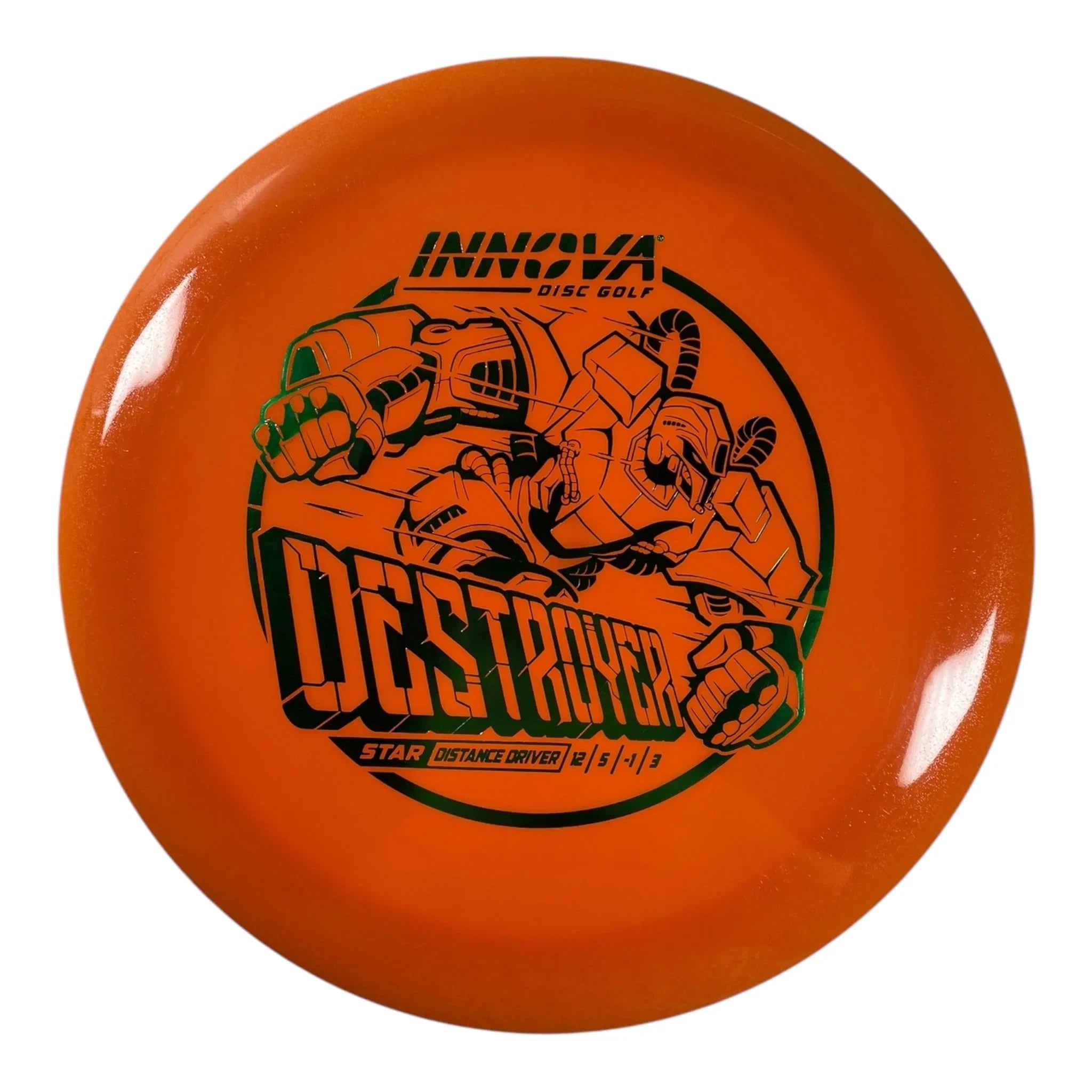 Innova Champion Discs Destroyer | Star | Orange/Green 158g Disc Golf
