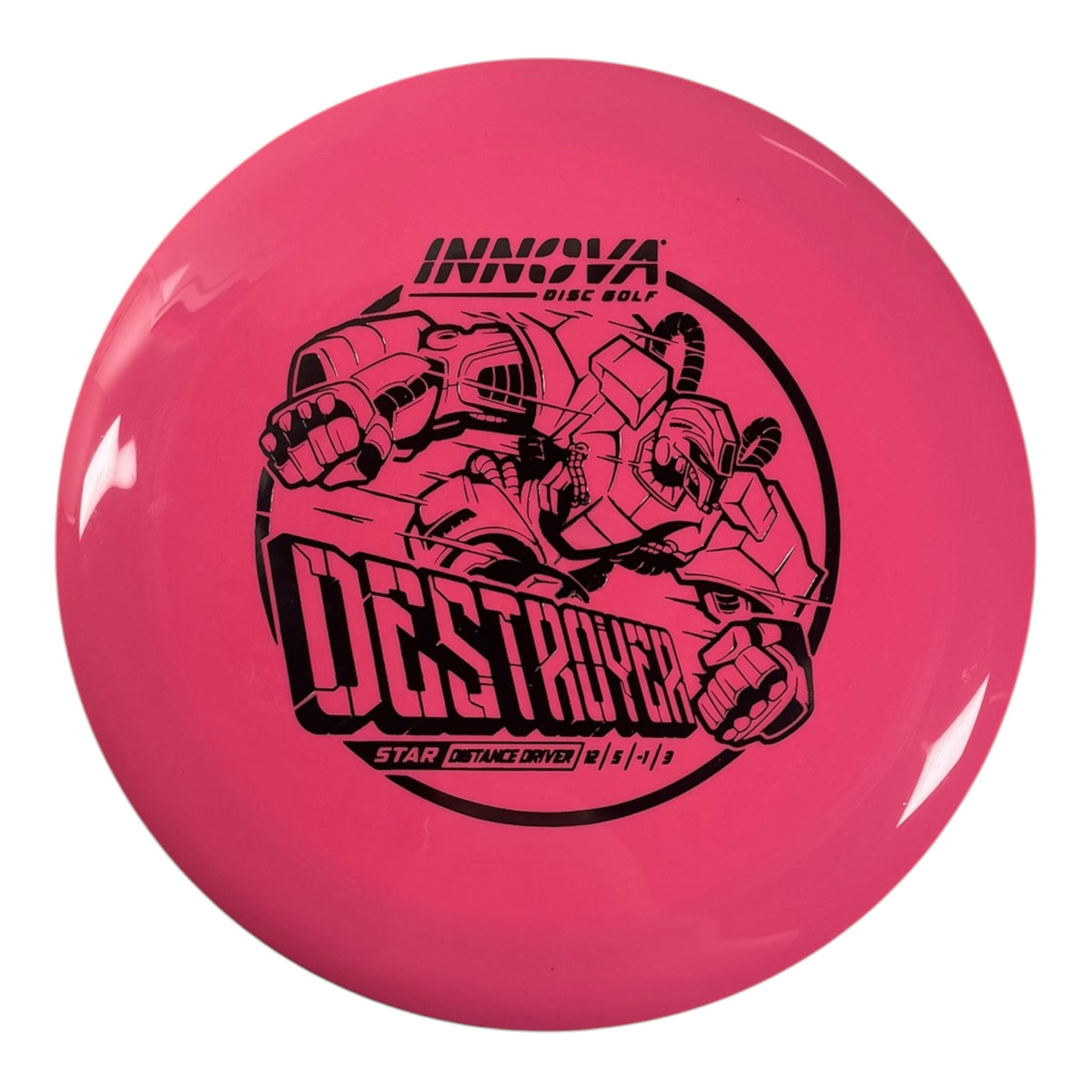 Innova Champion Discs Destroyer | Star | Pink/Metal 174g Disc Golf