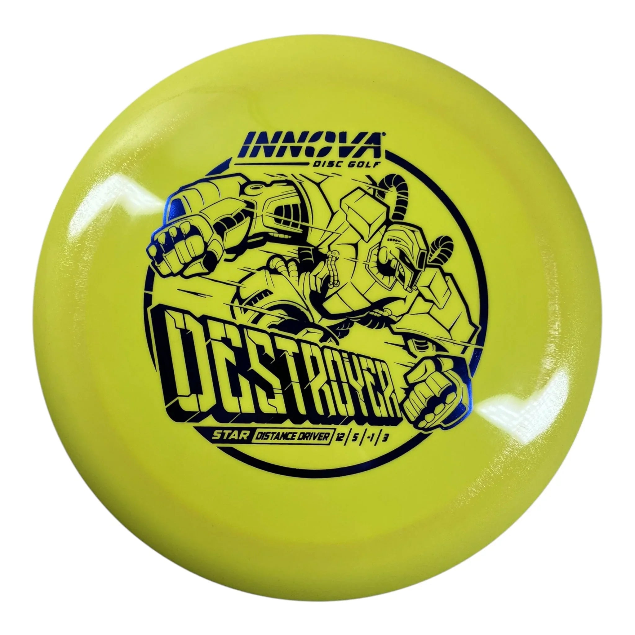 Innova Champion Discs Destroyer | Star | Yellow/Blue 158g Disc Golf