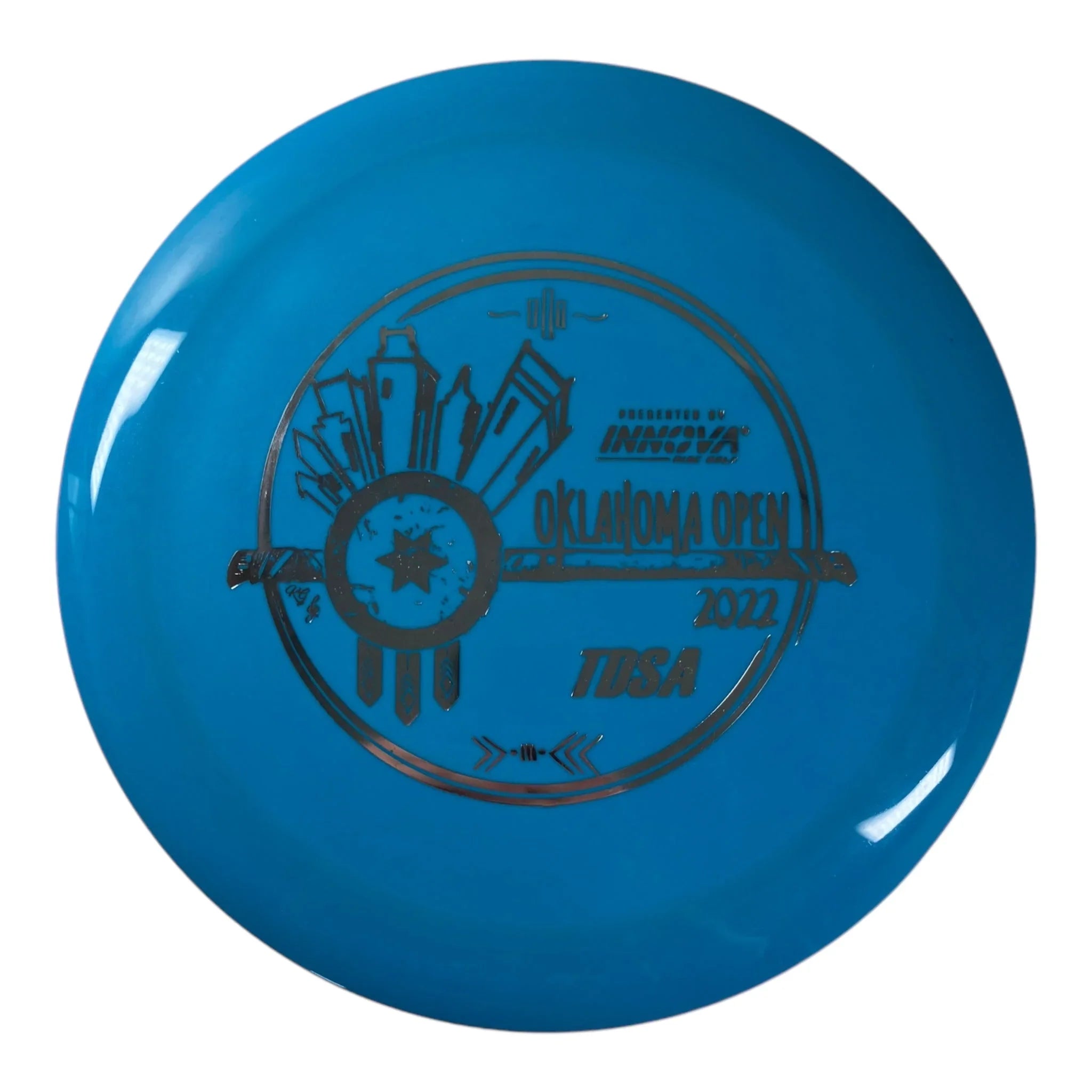 Innova Champion Discs Destroyer - Used Like New | Star | Blue/Gold 174g (Oklahoma Open 2023) Disc Golf