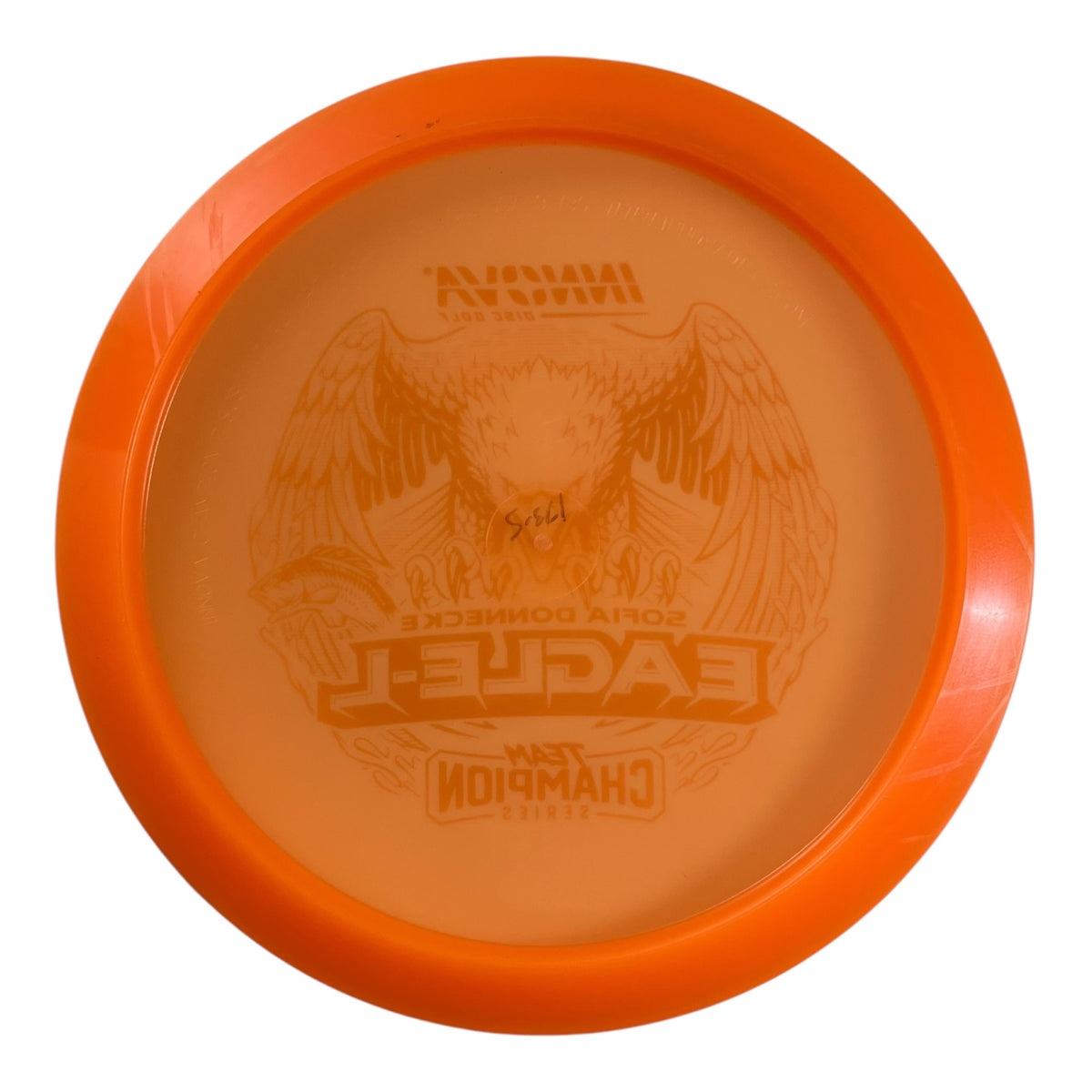 Innova Champion Discs Eagle-L - Used Like New | Proto Glow Champion | Orange/Gold 173g (Sofia Donnecke) Disc Golf