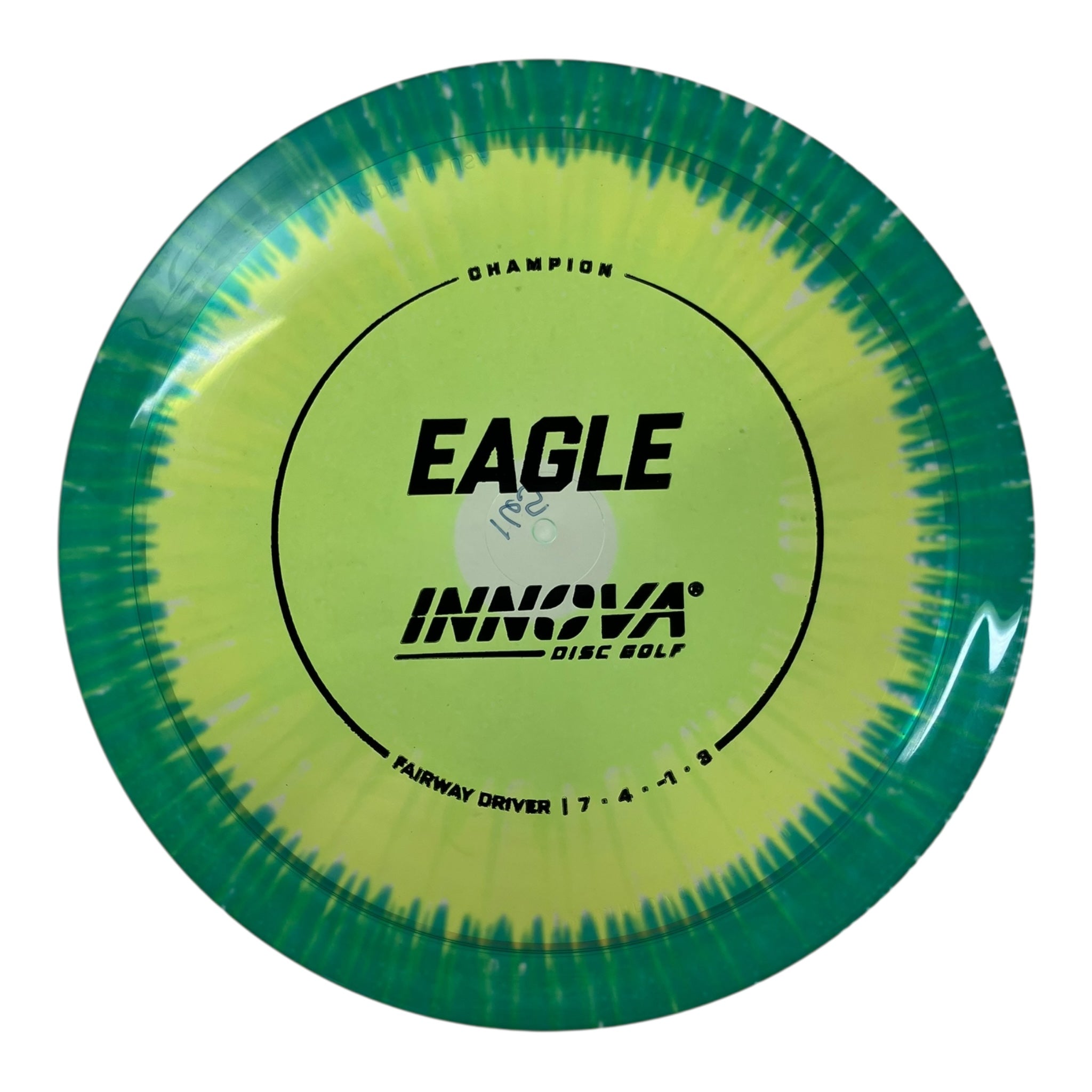 Innova Champion Discs Eagle | Champion I-Dye | Green/Yellow 165g Disc Golf